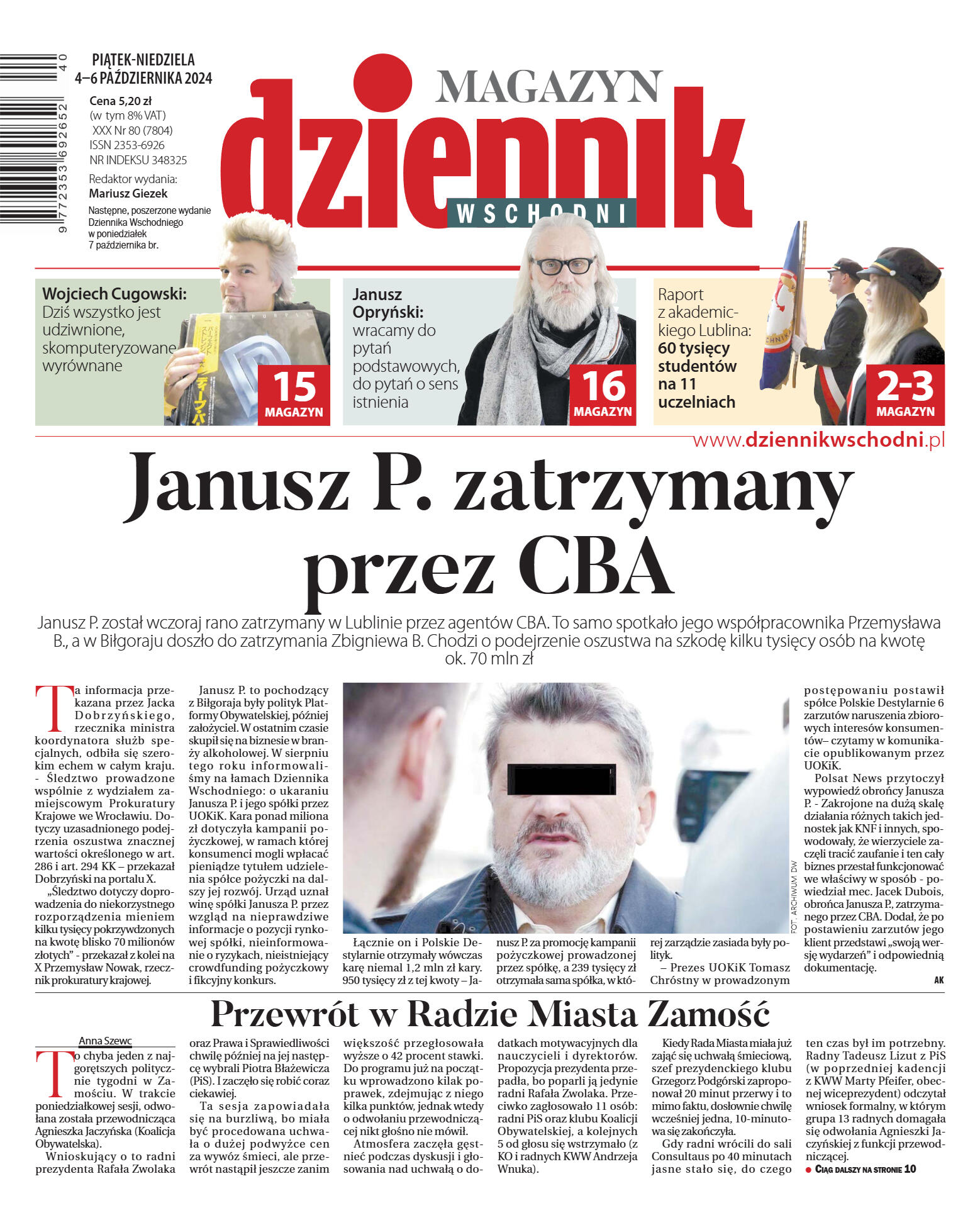 Wydanie główne - strona 1