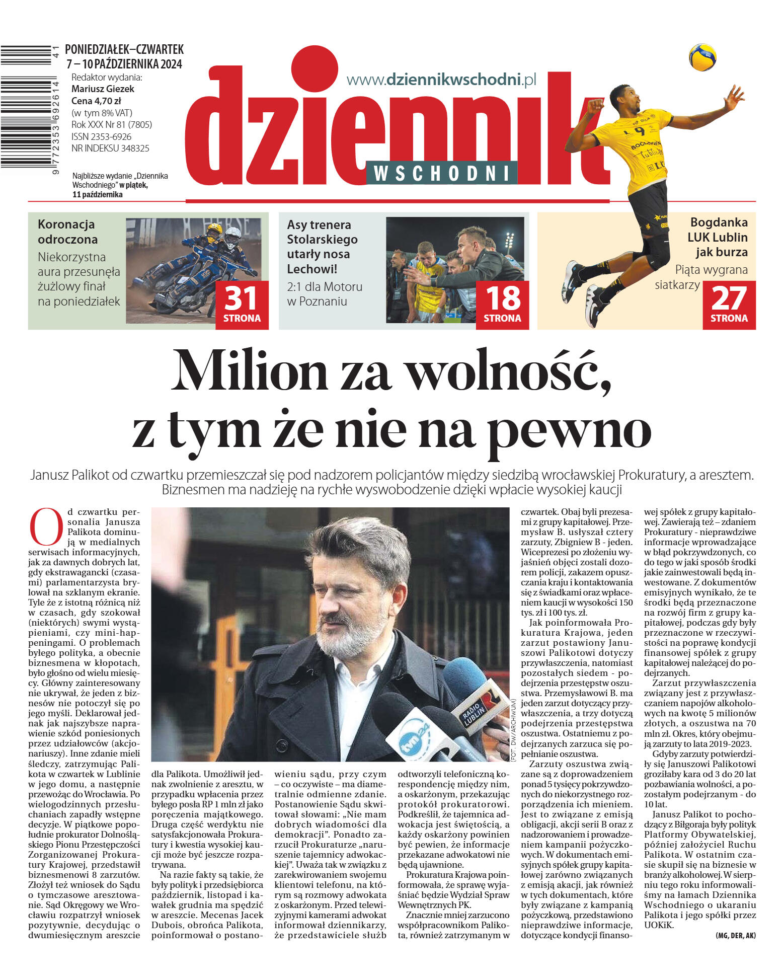 Wydanie główne - strona 1