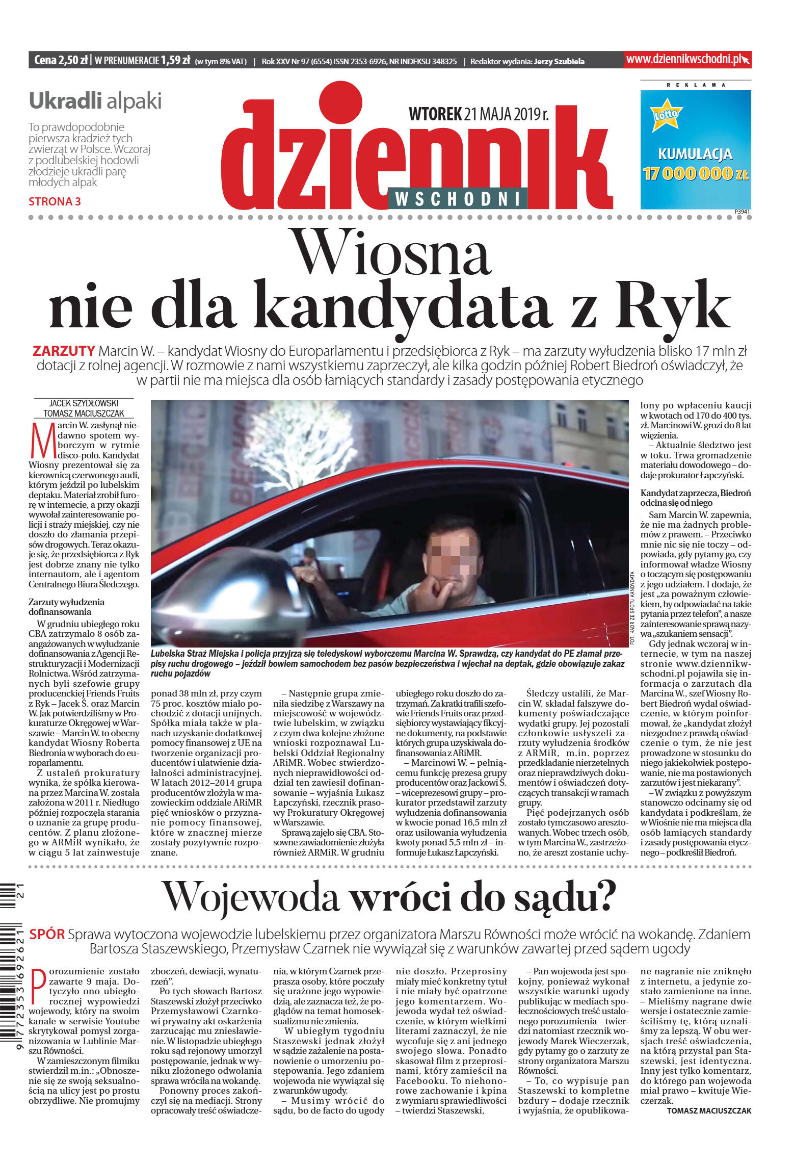 Wydanie główne - strona 1