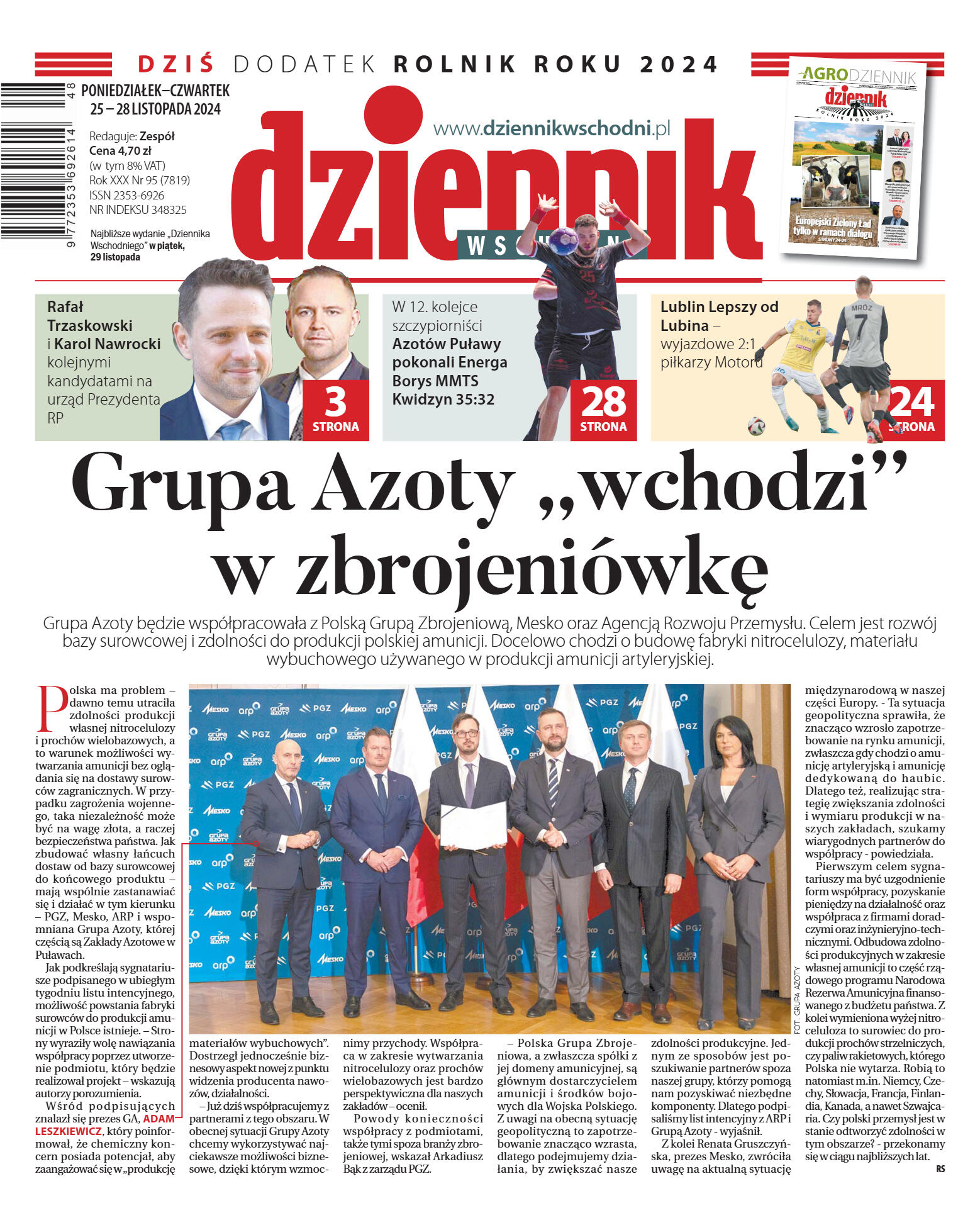 Wydanie główne - strona 1