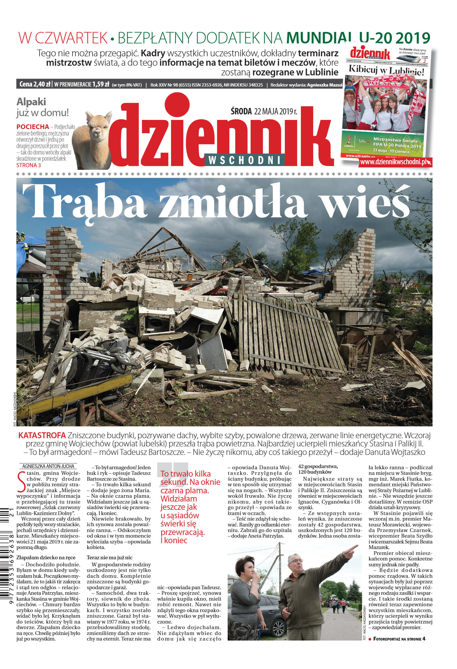 Wydanie główne - strona 1