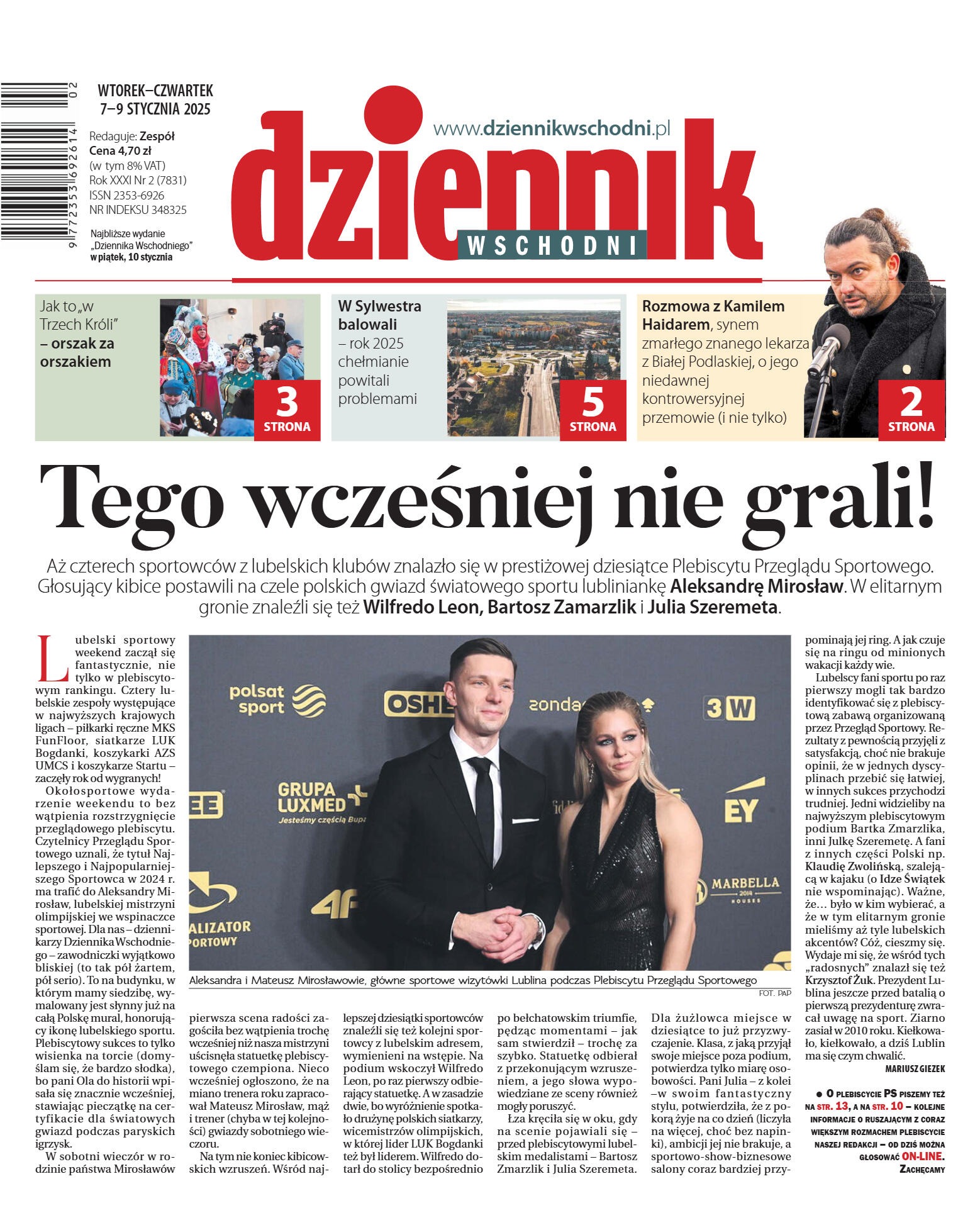 Wydanie główne - strona 1