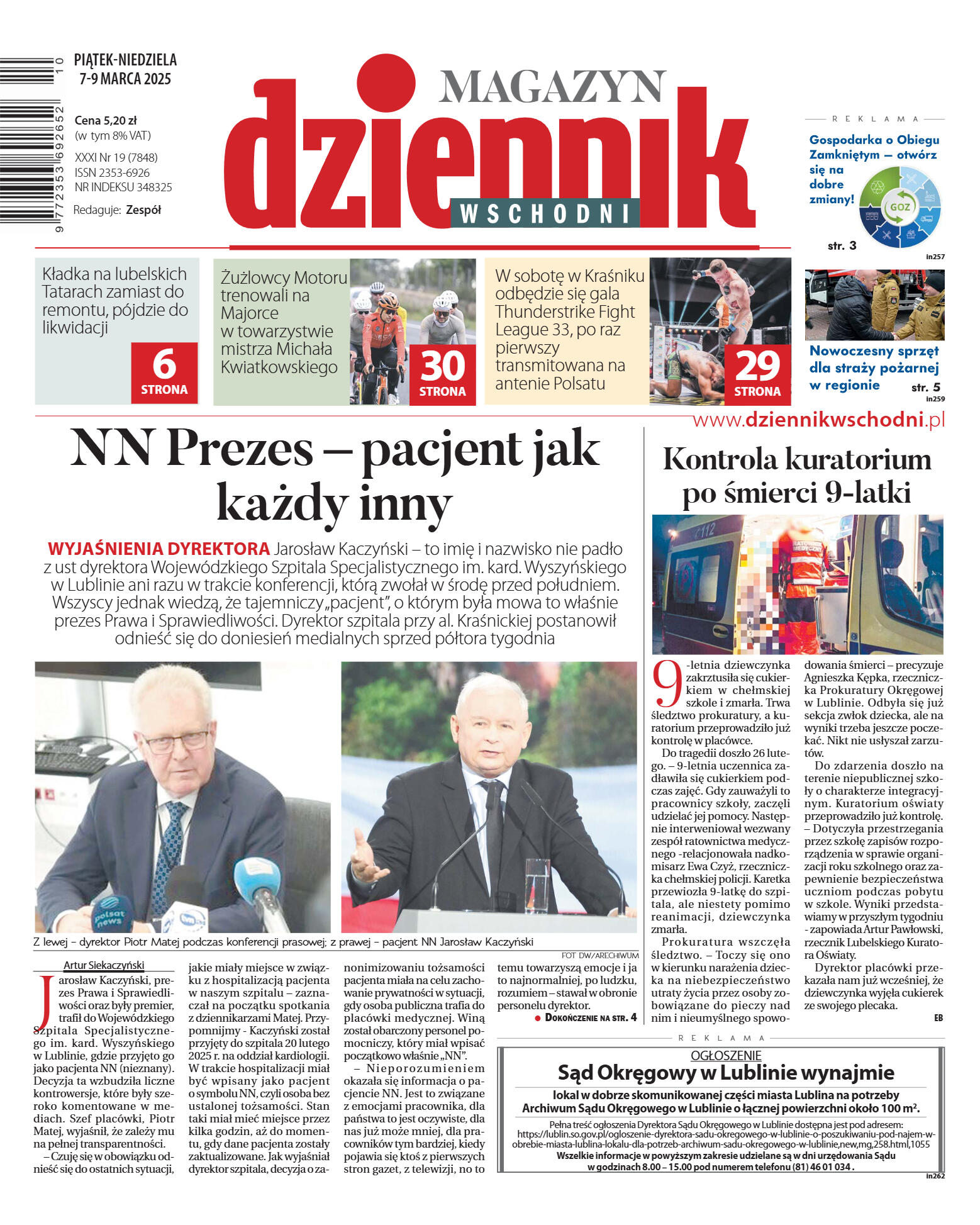 Wydanie główne - strona 1