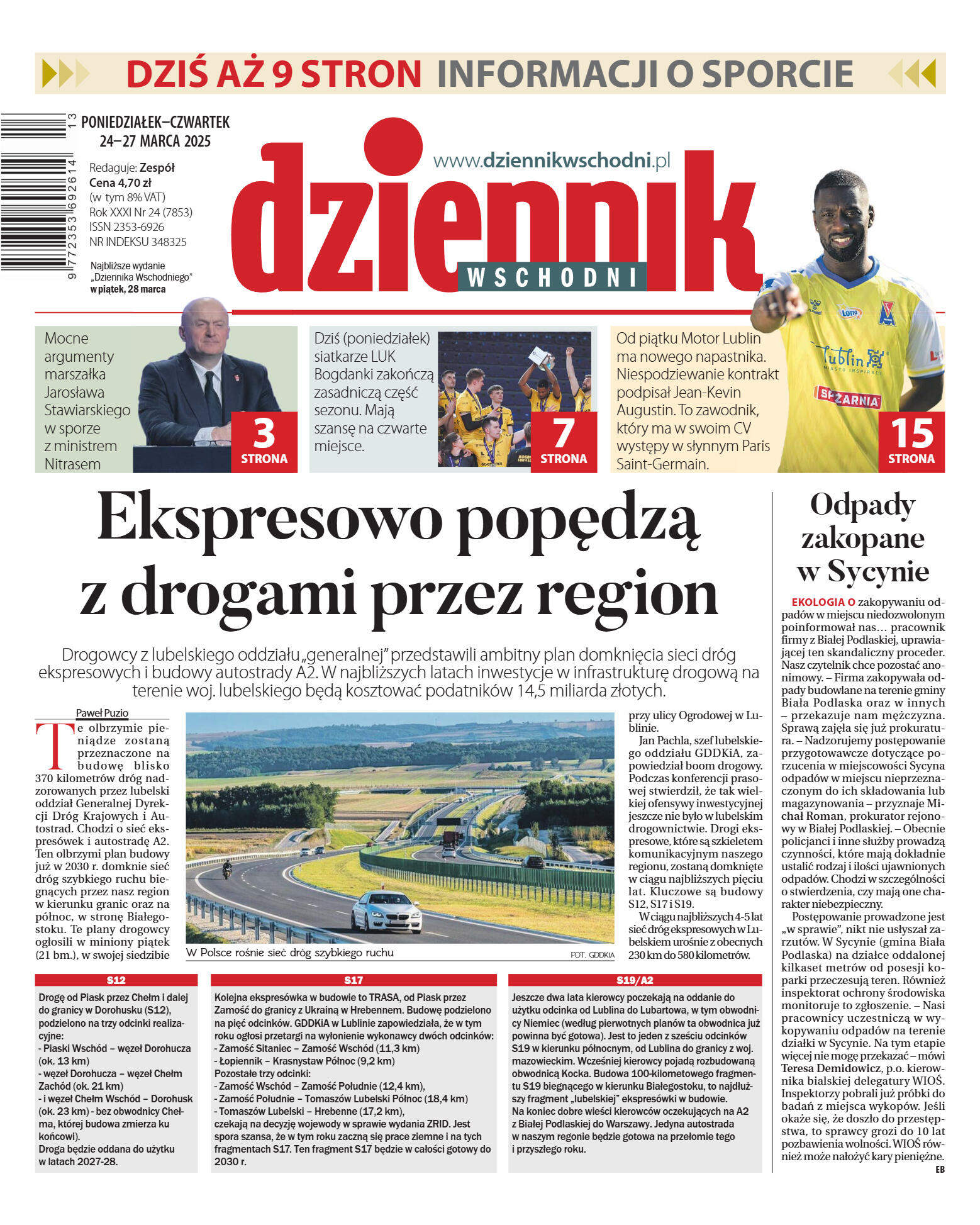 Wydanie główne - strona 1