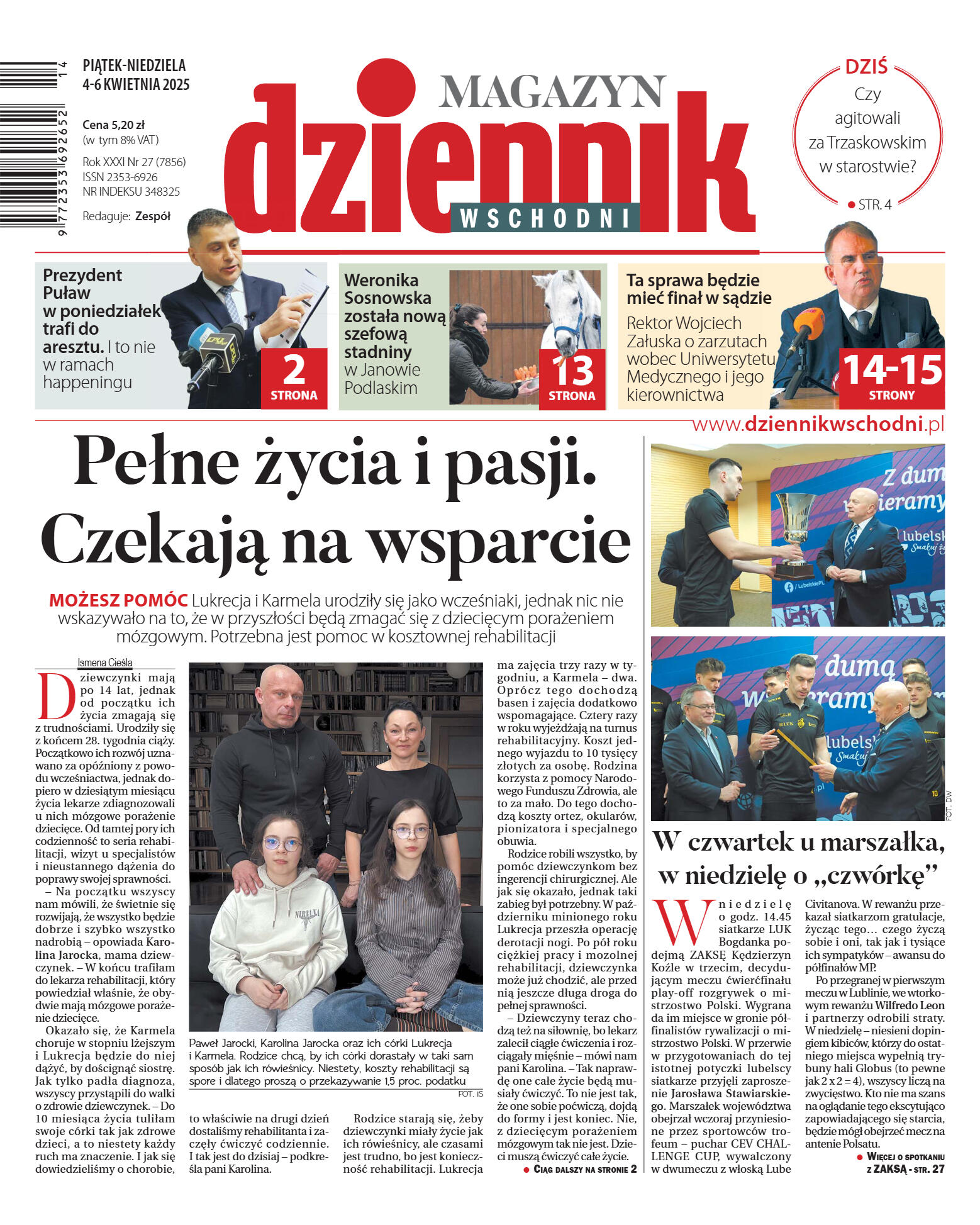 Wydanie główne - strona 1