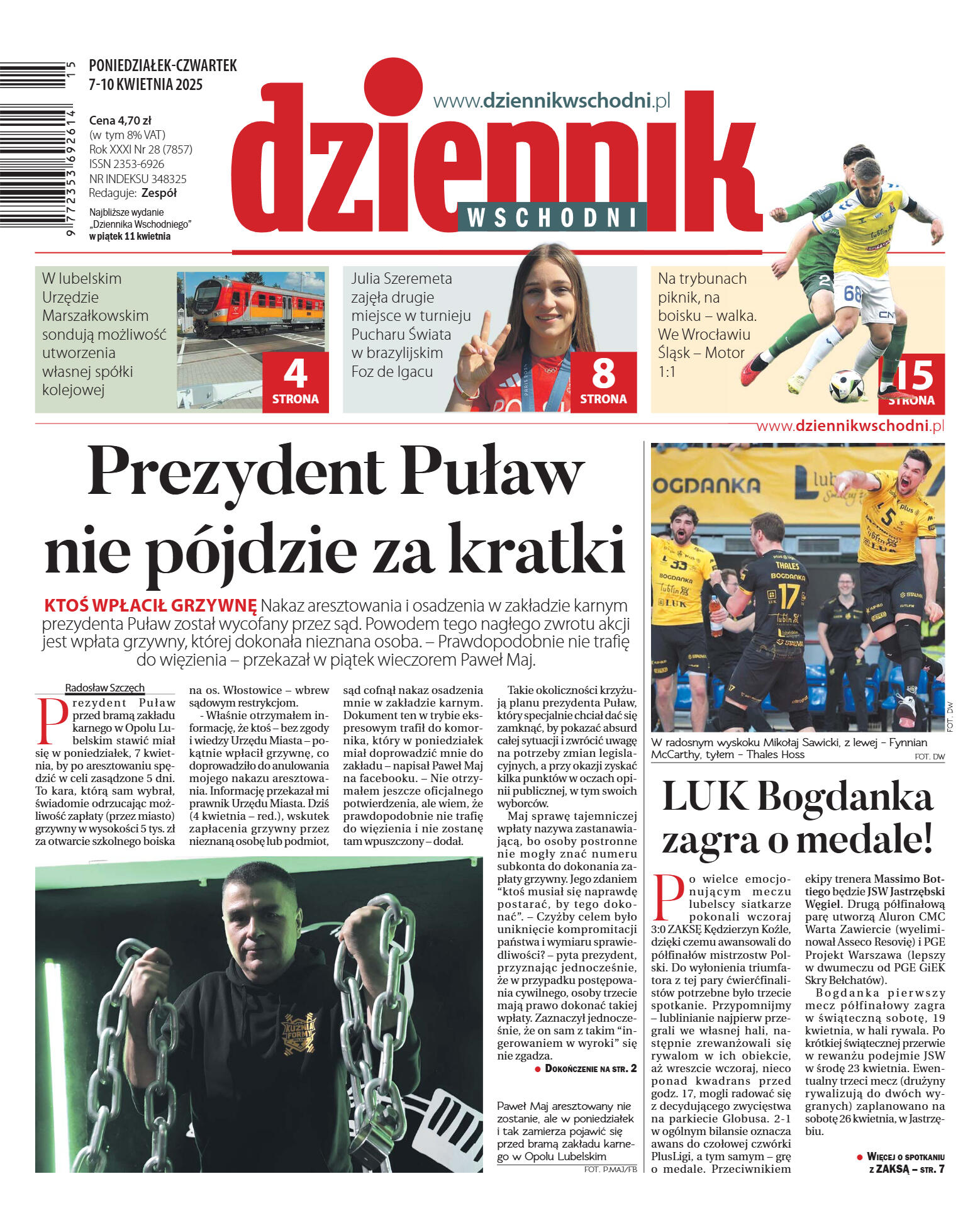 Wydanie główne - strona 1