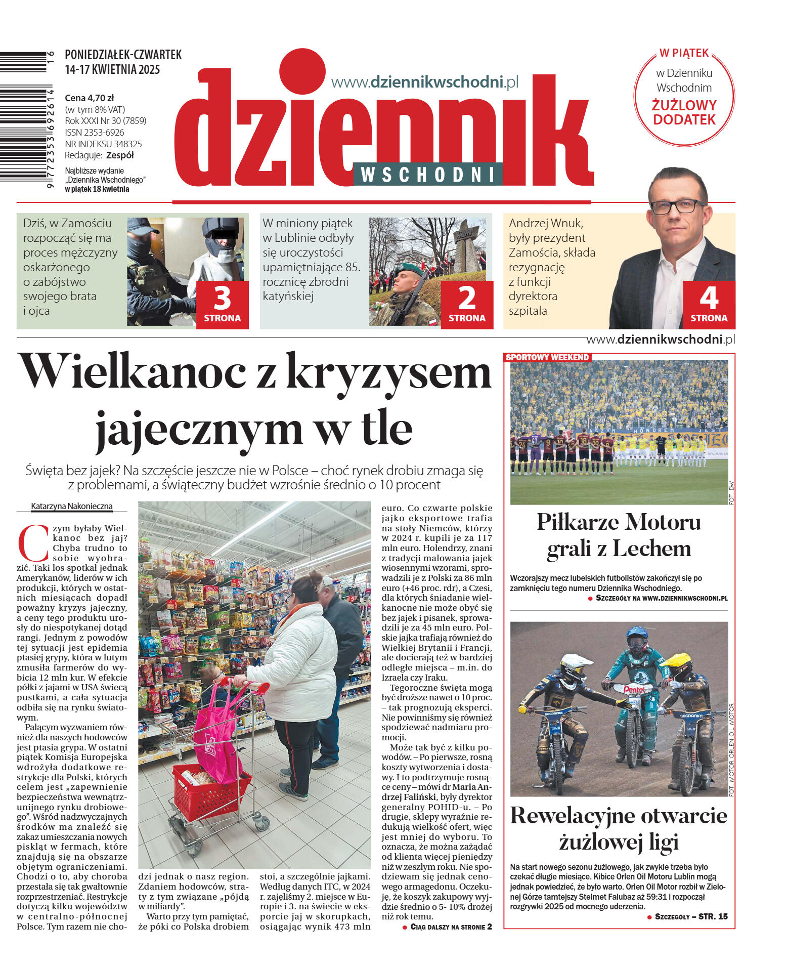 Wydanie główne - strona 1