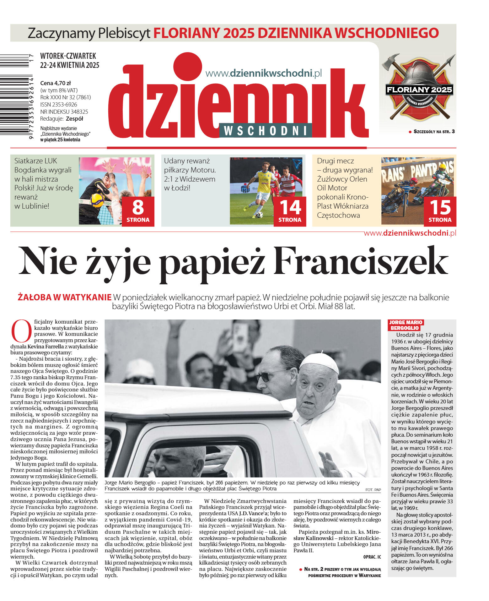 Wydanie główne - strona 1