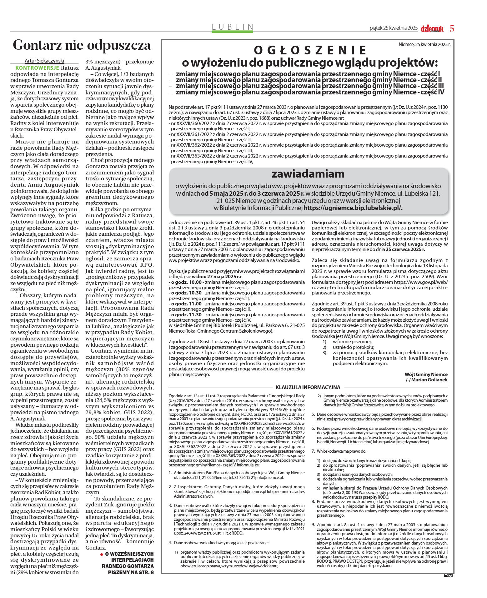 Wydanie główne - strona 5