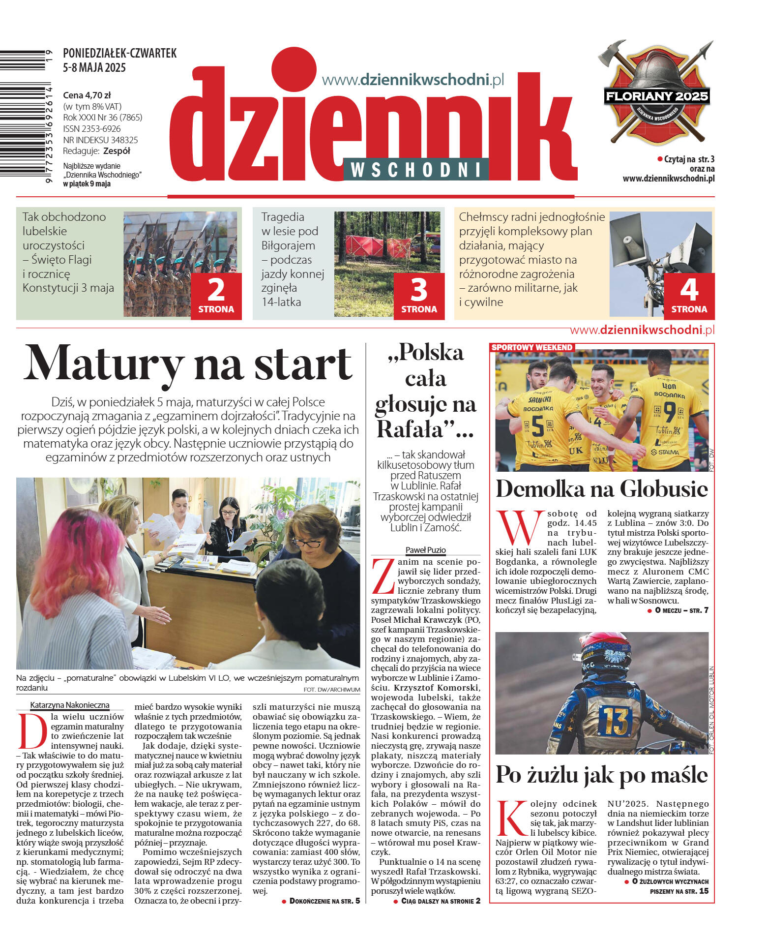 Wydanie główne - strona 1