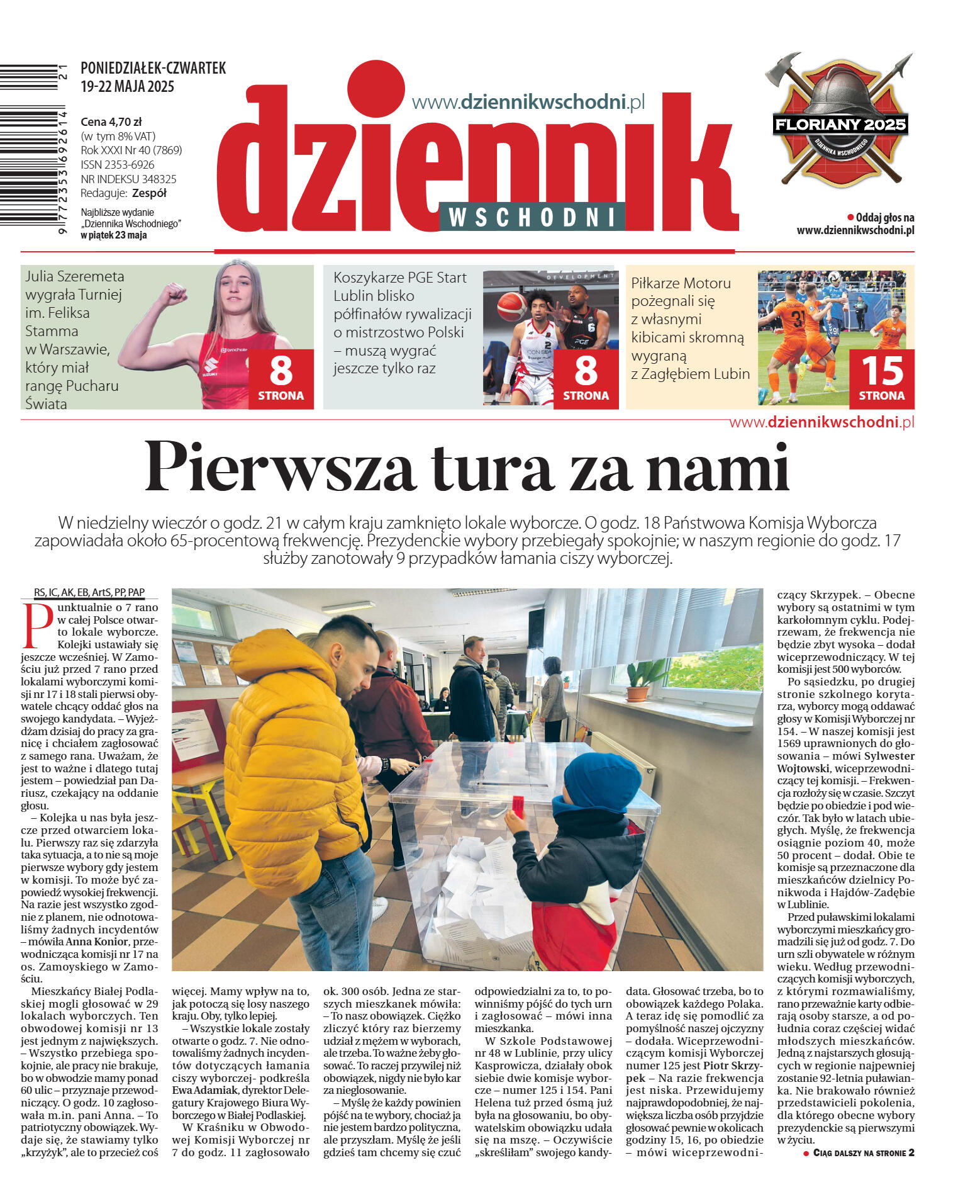 Wydanie główne - strona 1