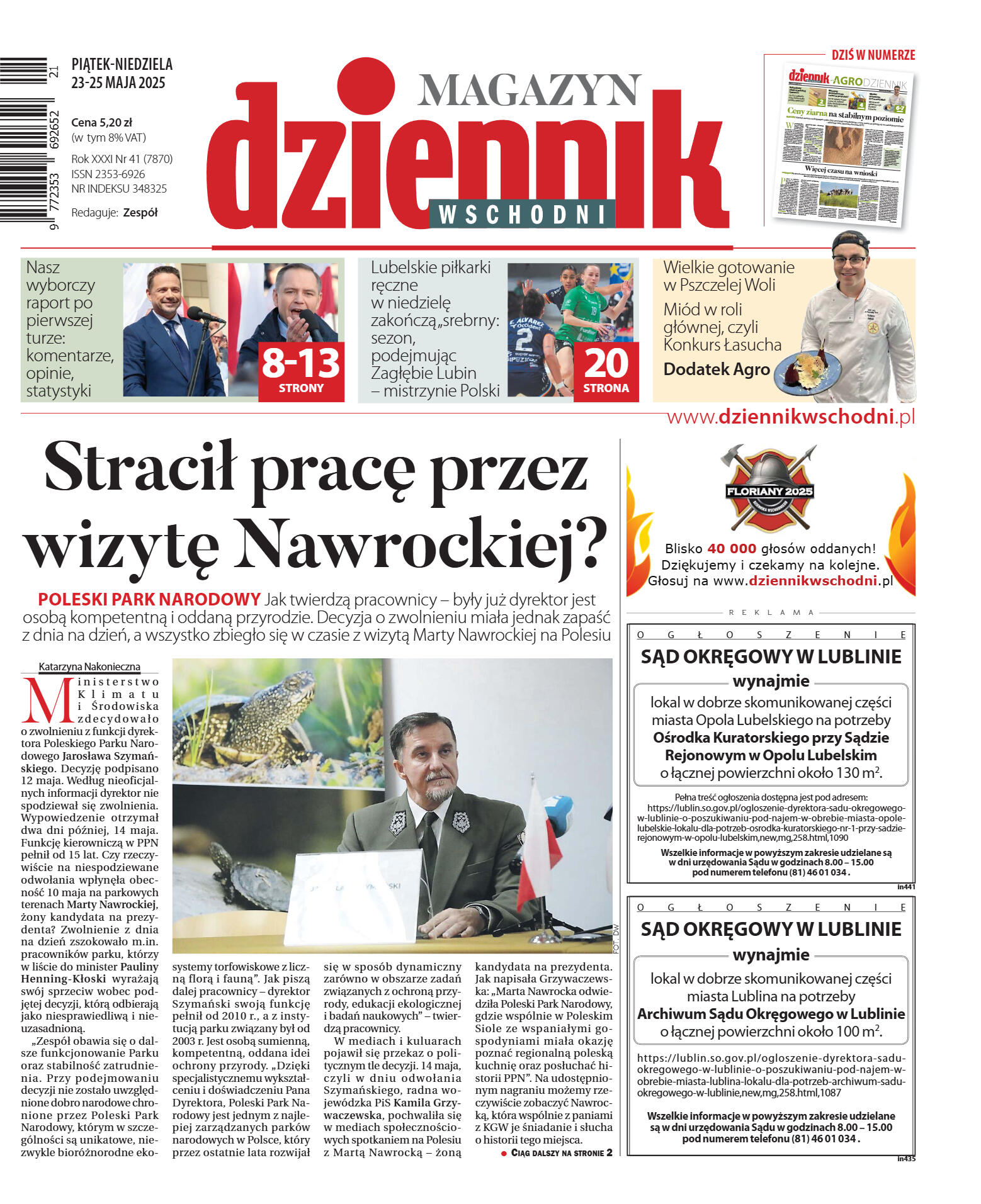 Wydanie główne - strona 1