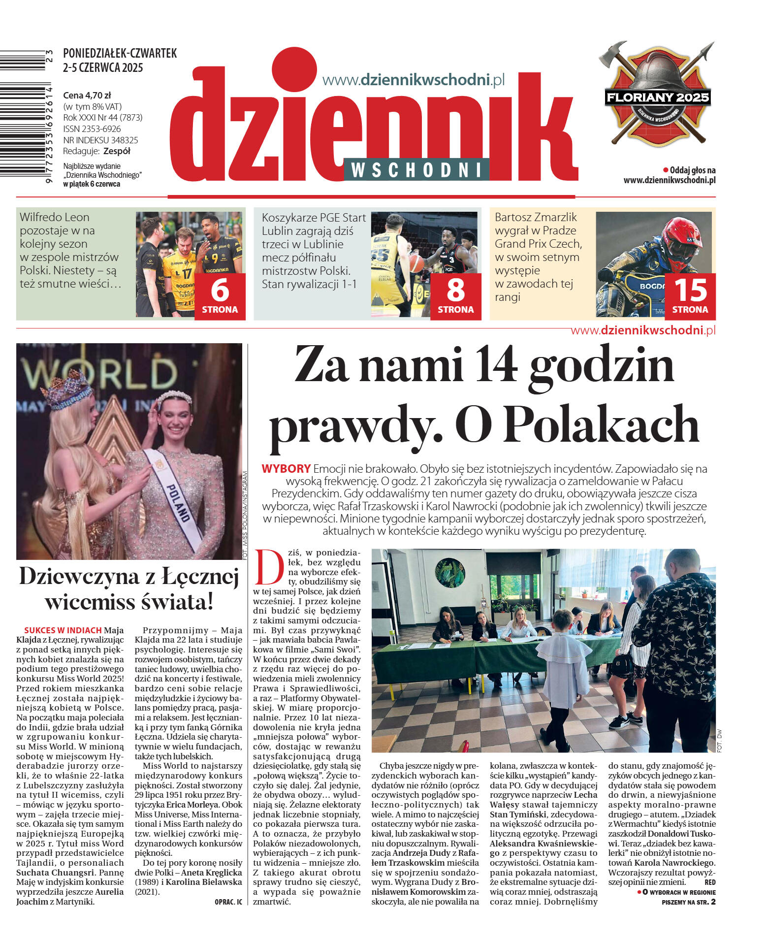 Wydanie główne - strona 1