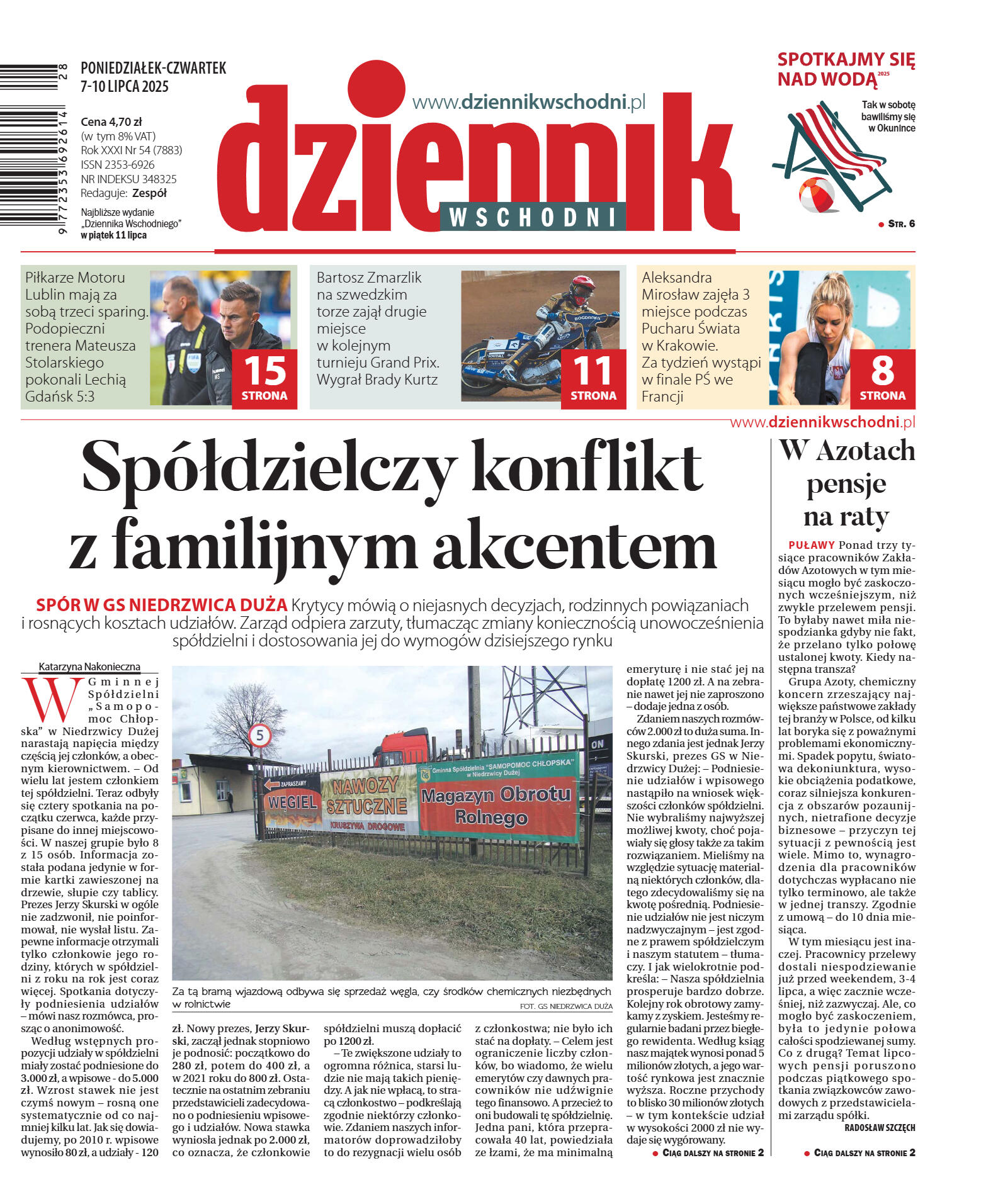 Wydanie główne - strona 1