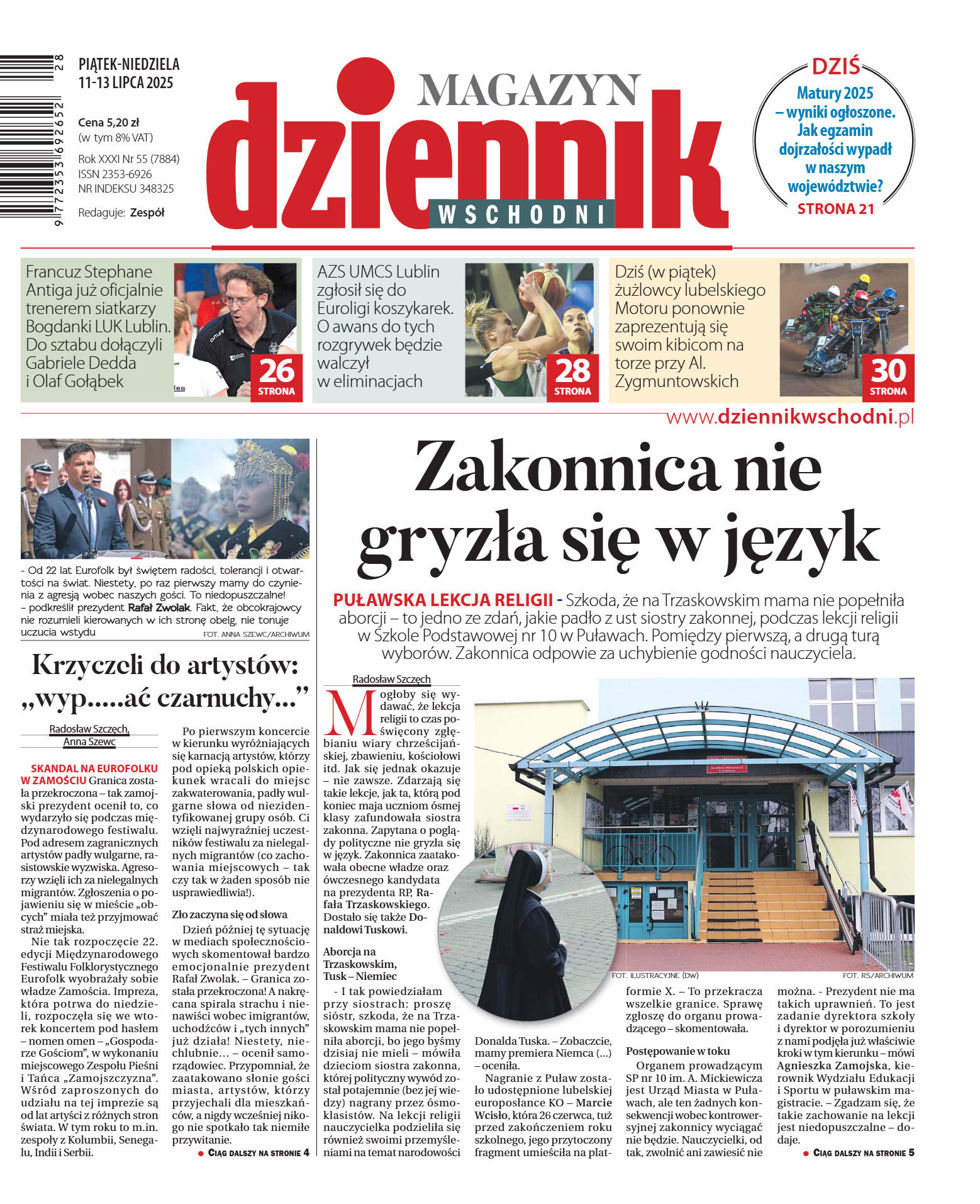 Wydanie główne - strona 1