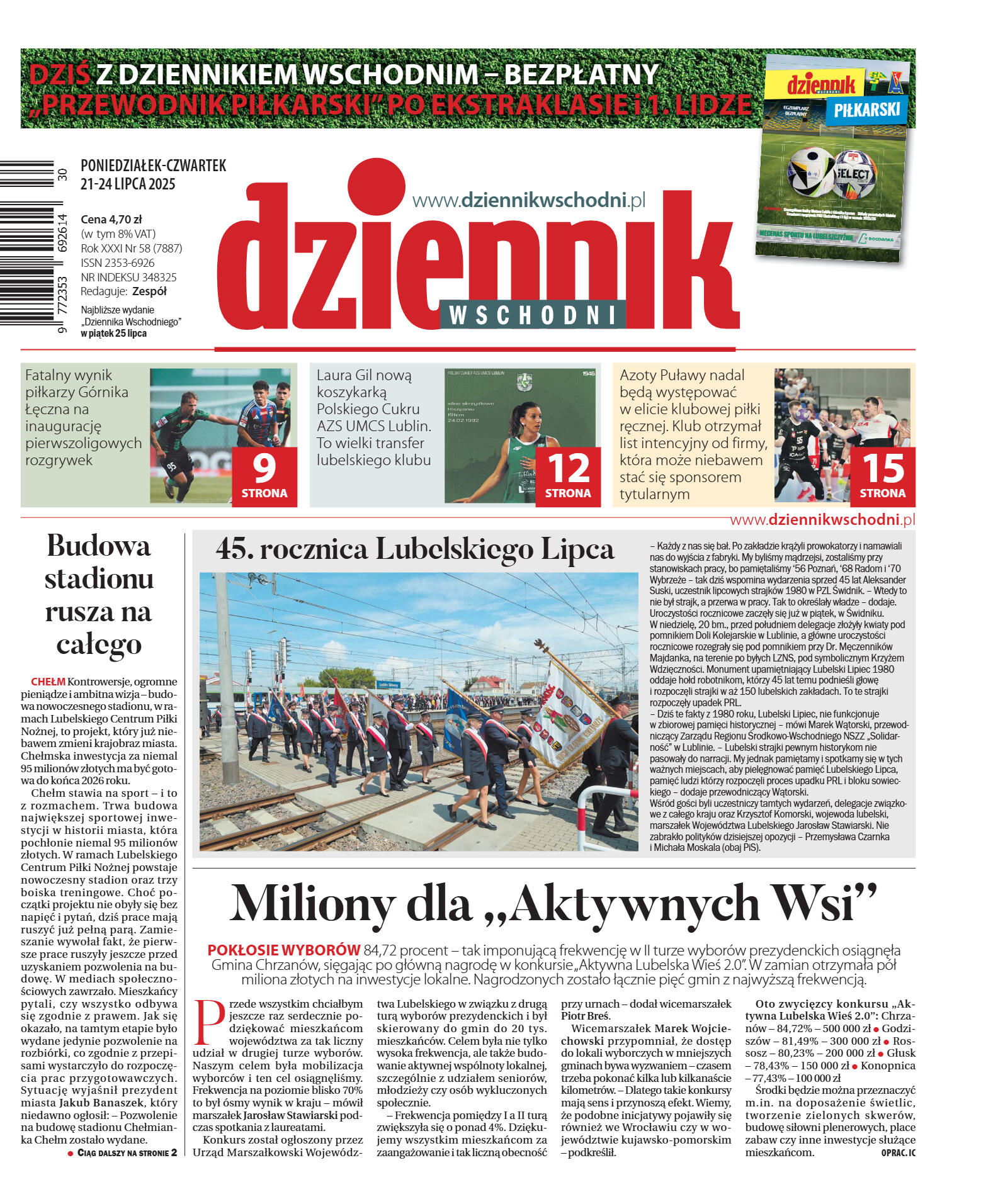 Wydanie główne - strona 1