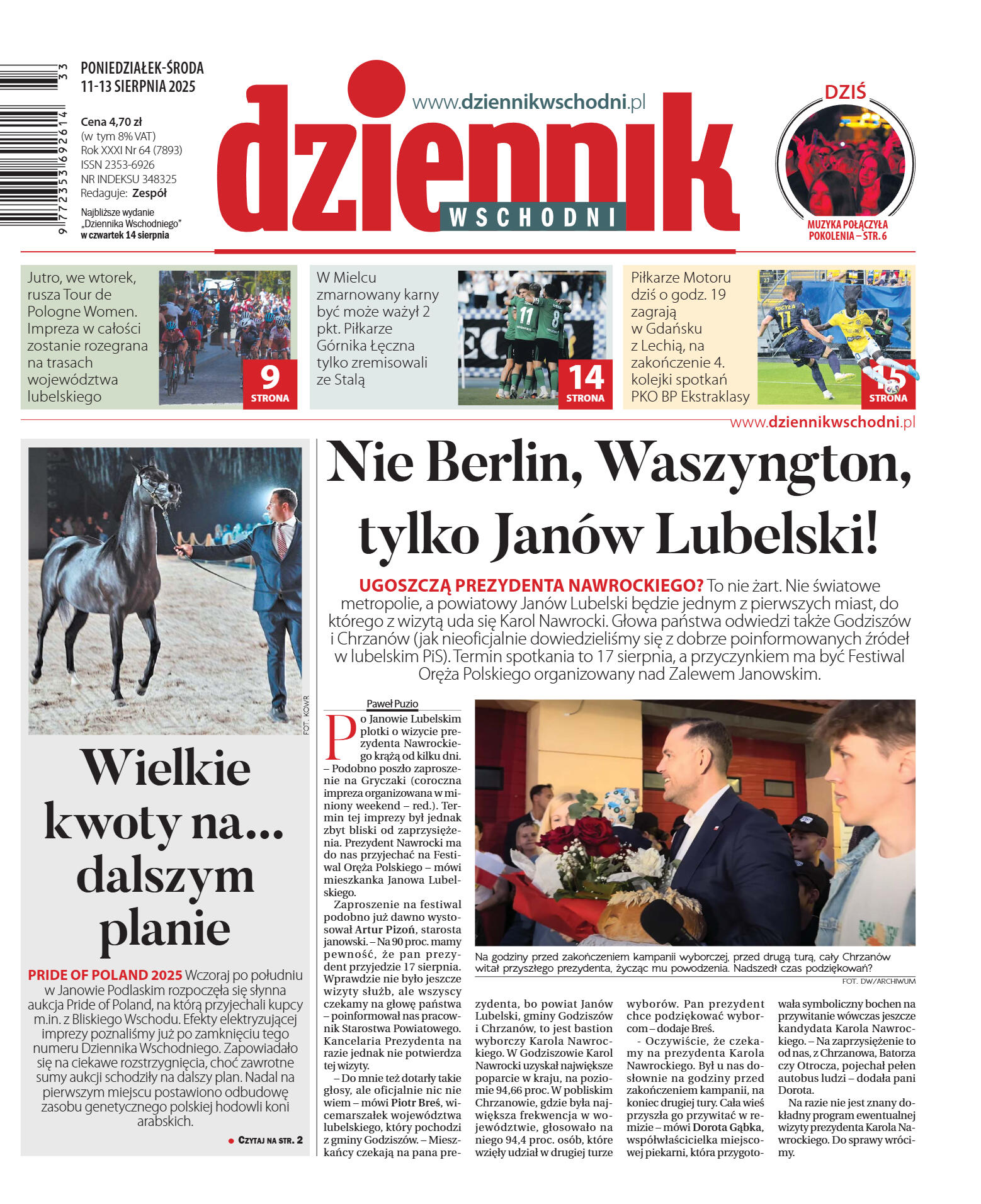 Wydanie główne - strona 1