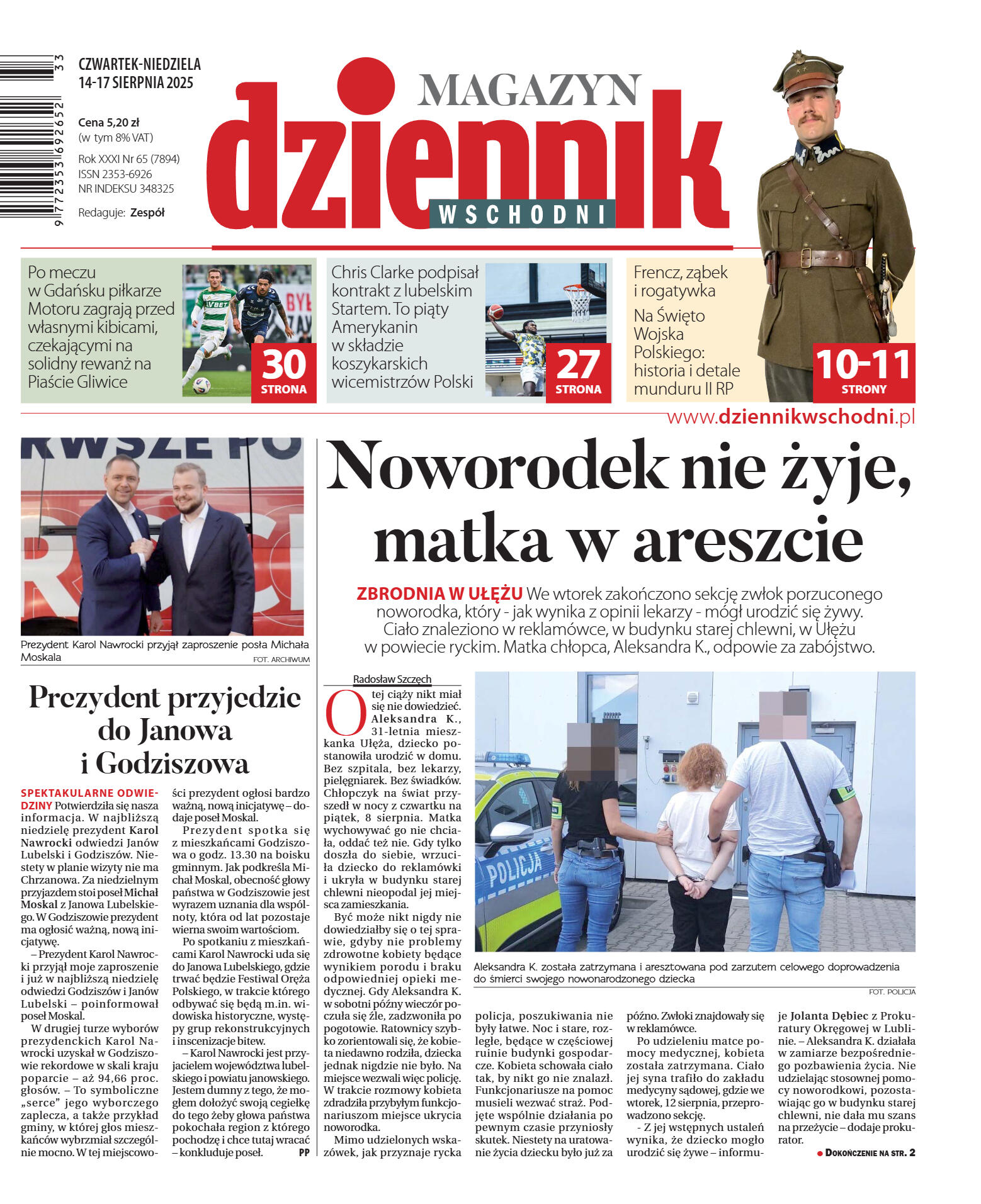 Wydanie główne - strona 1