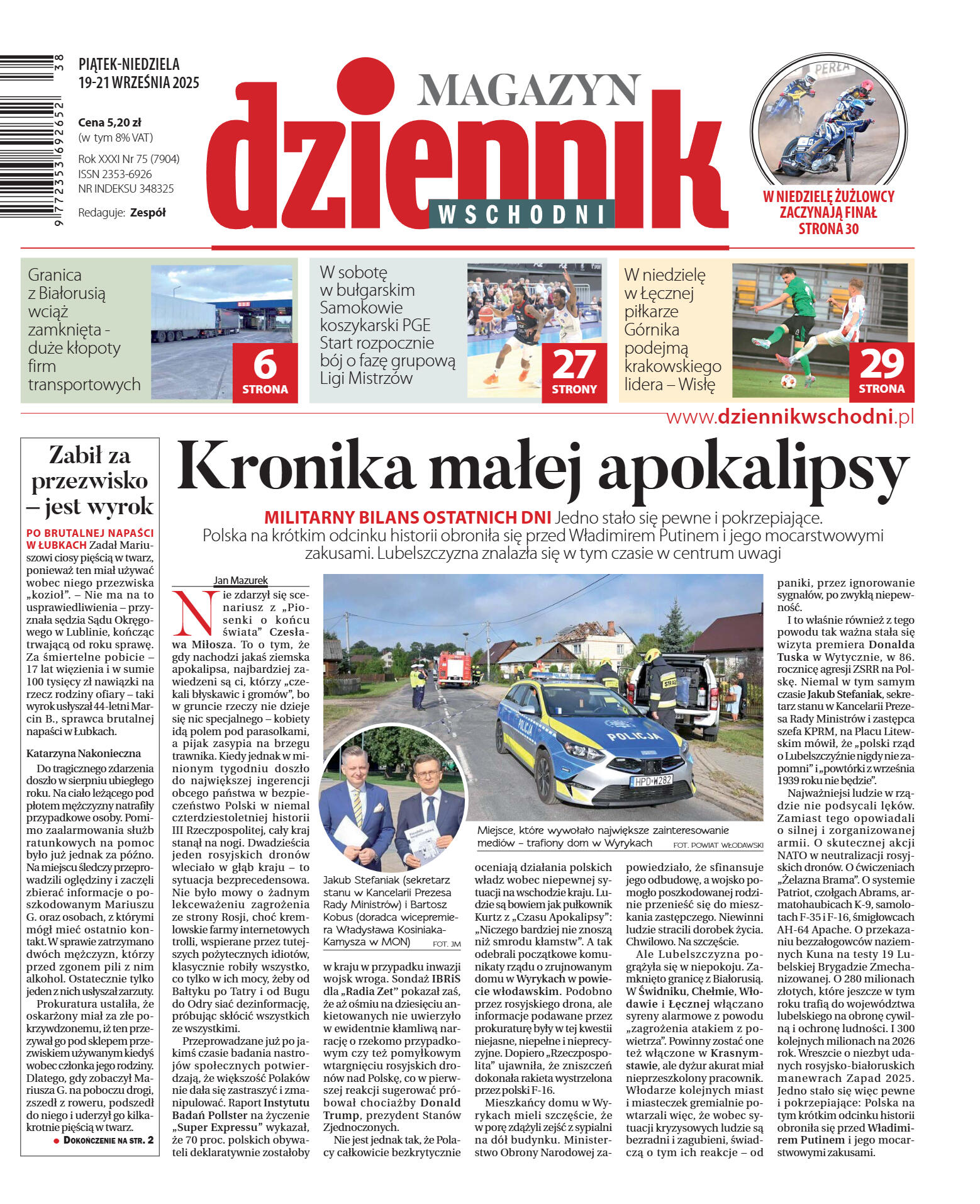 Wydanie główne - strona 1