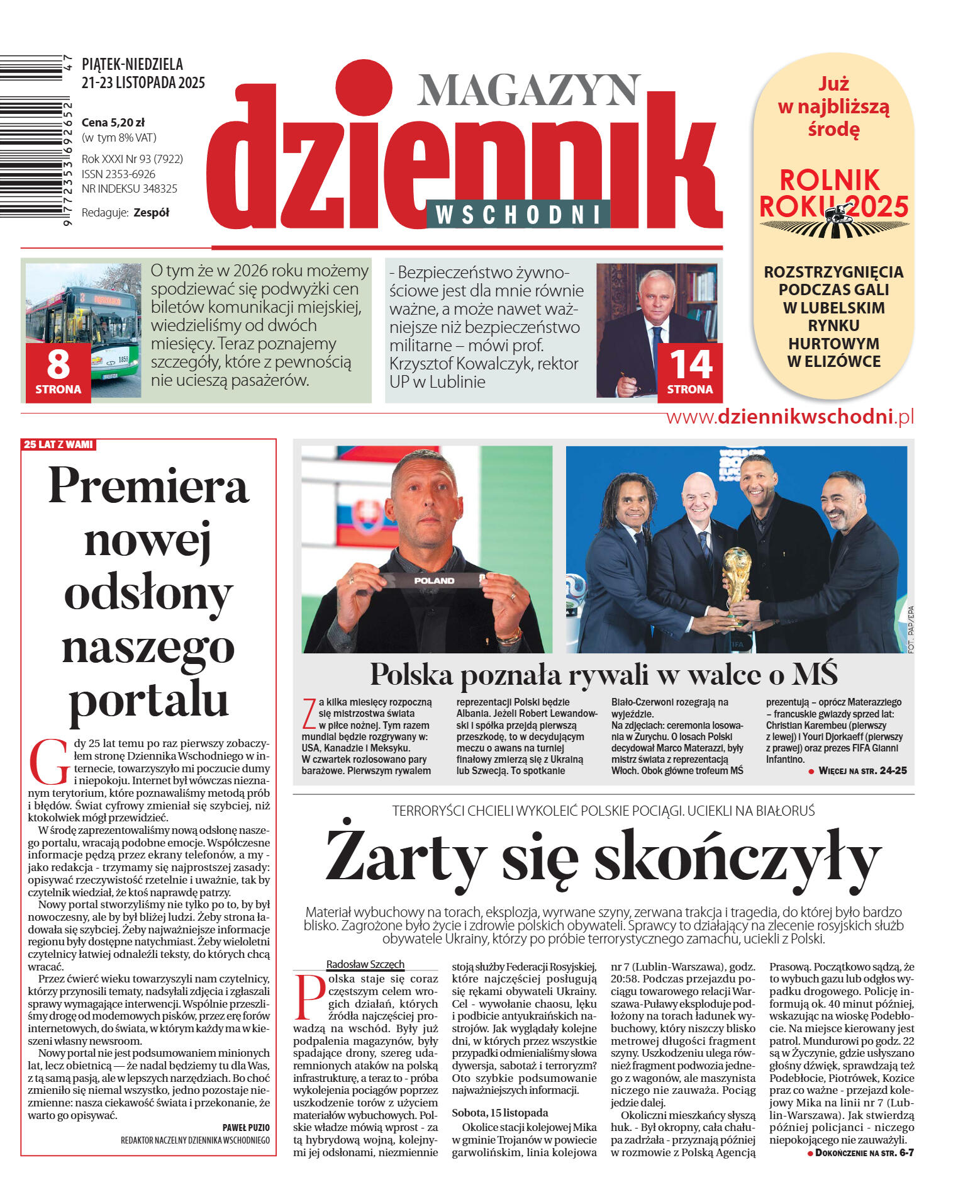 Wydanie główne - strona 1