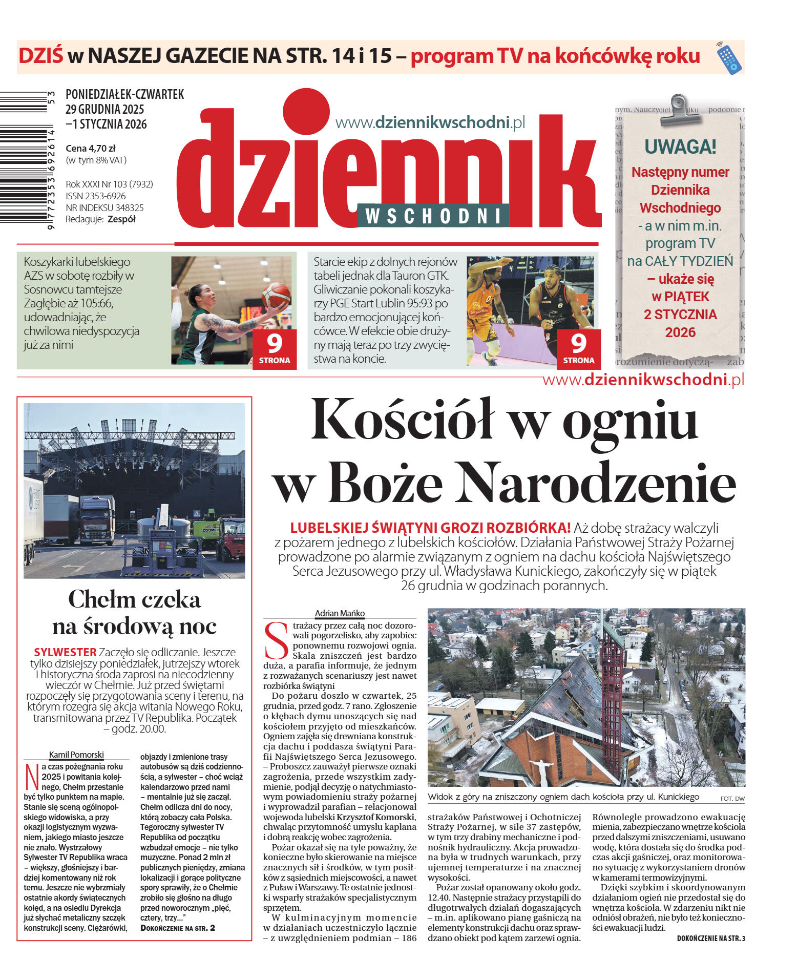 Wydanie główne - strona 1