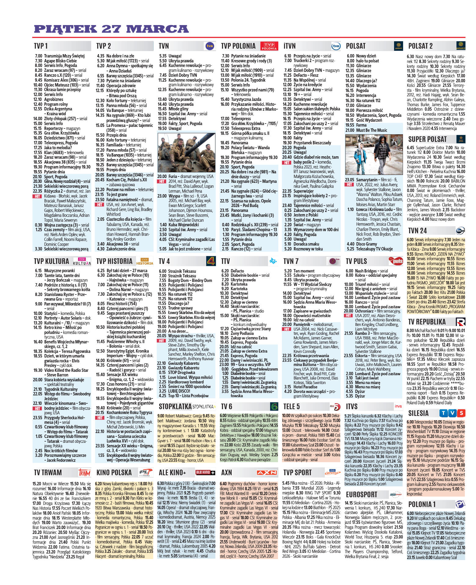 Program TV - strona 2