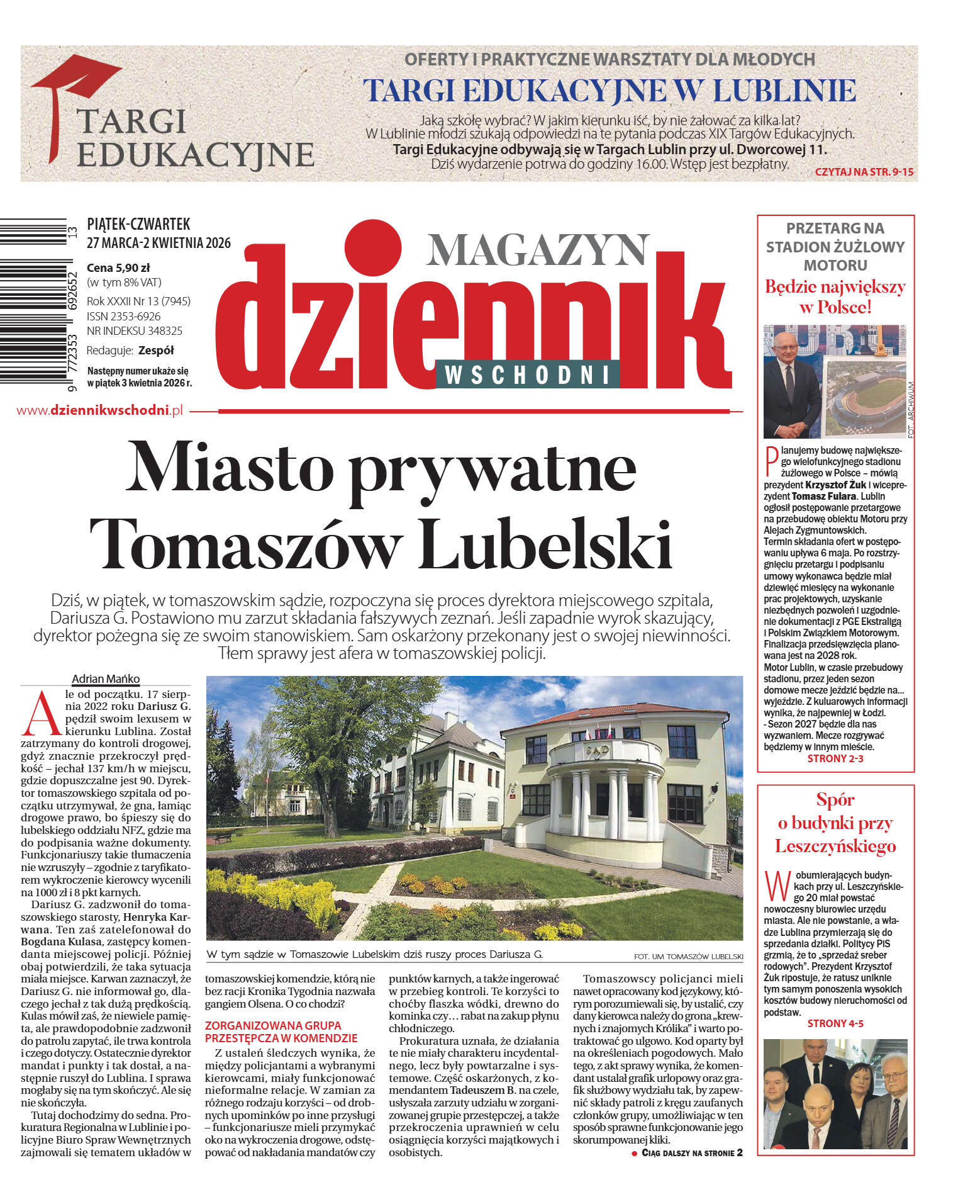 Wydanie główne - strona 1