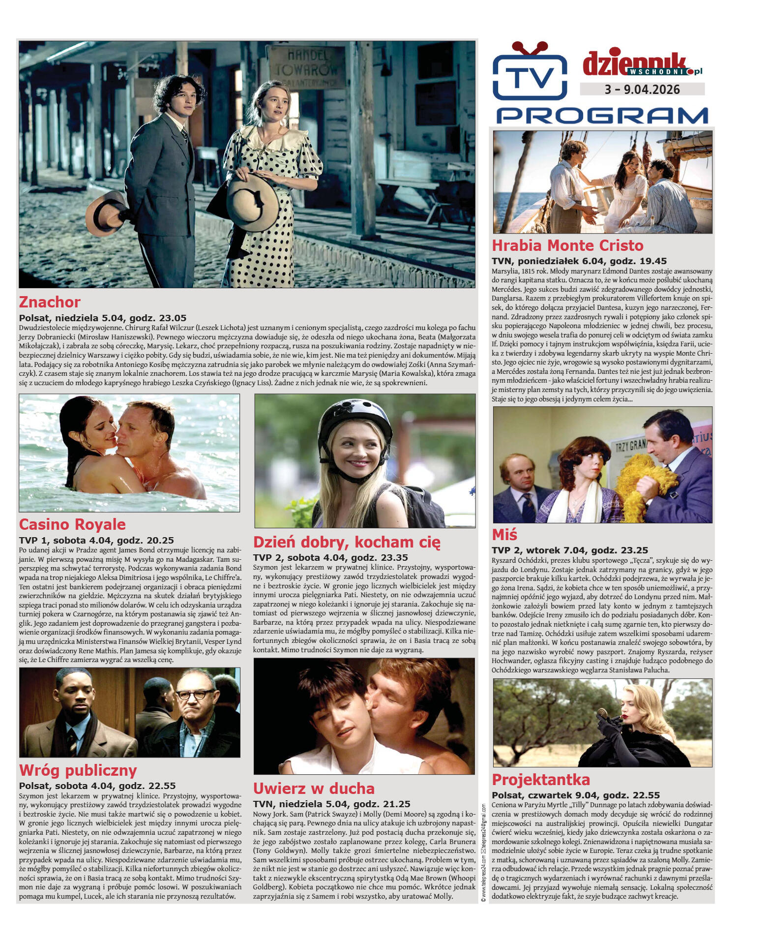 Program TV - strona 1