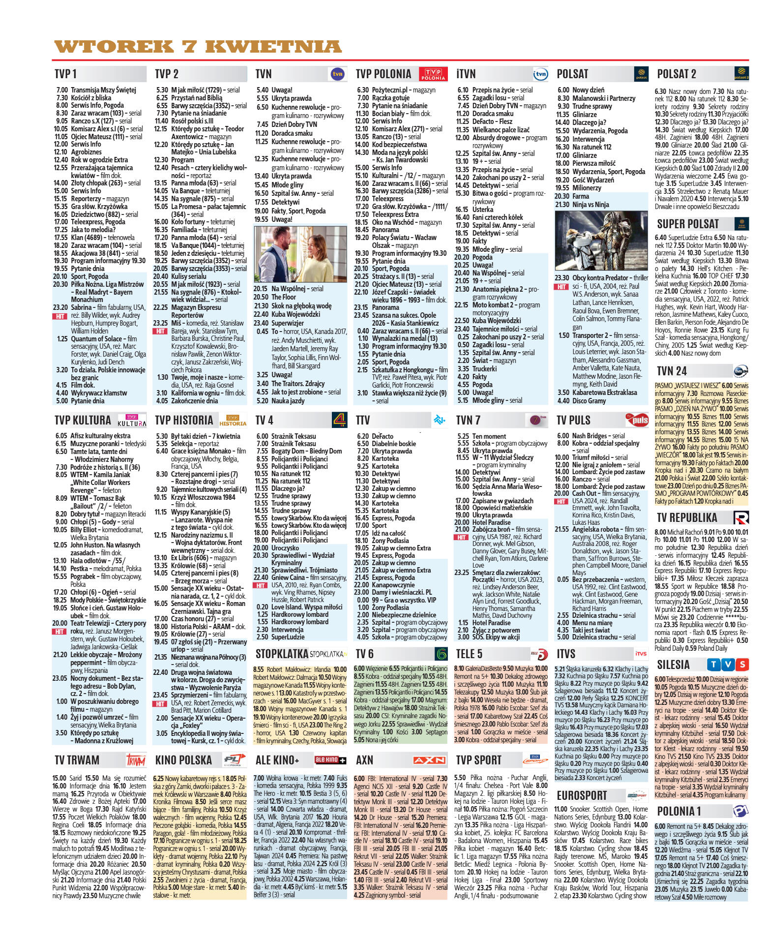 Program Tv In Depth Program TV