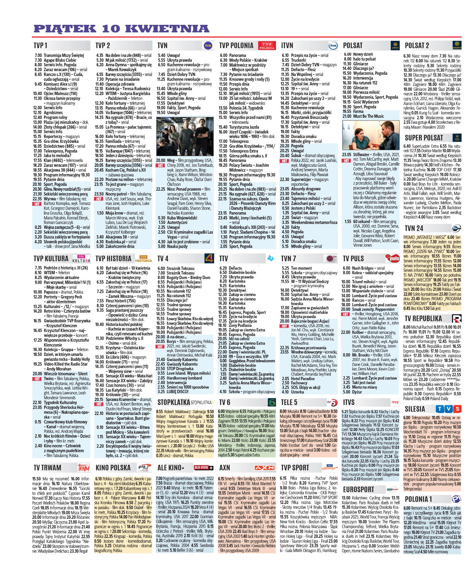 Program TV - strona 2