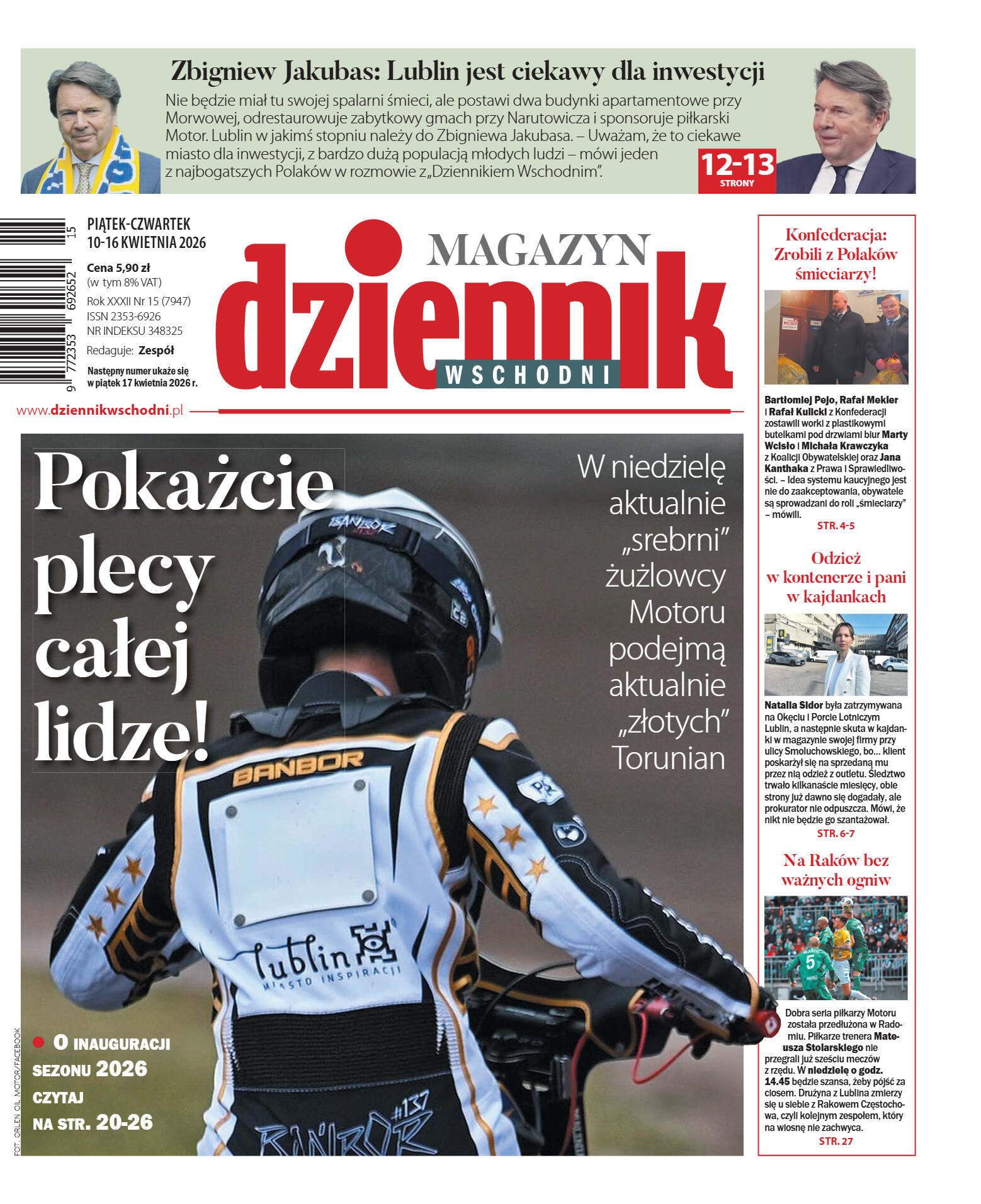 Wydanie główne - strona 1