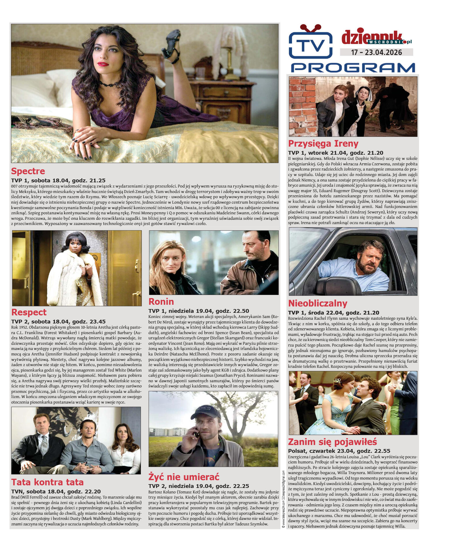 Program TV - strona 1