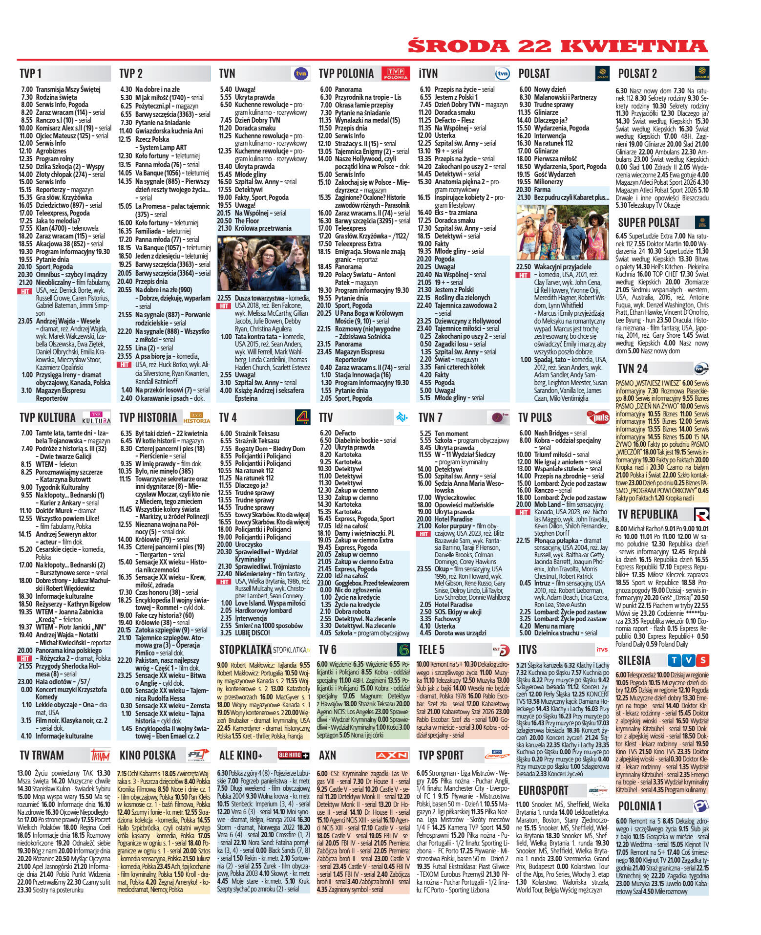 Program TV - strona 7