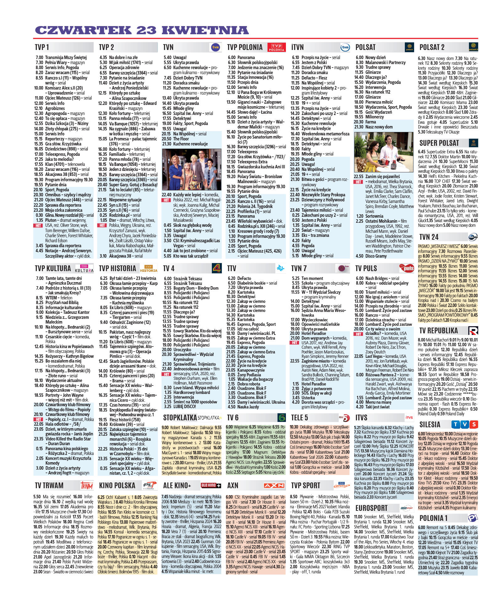 Program TV - strona 8