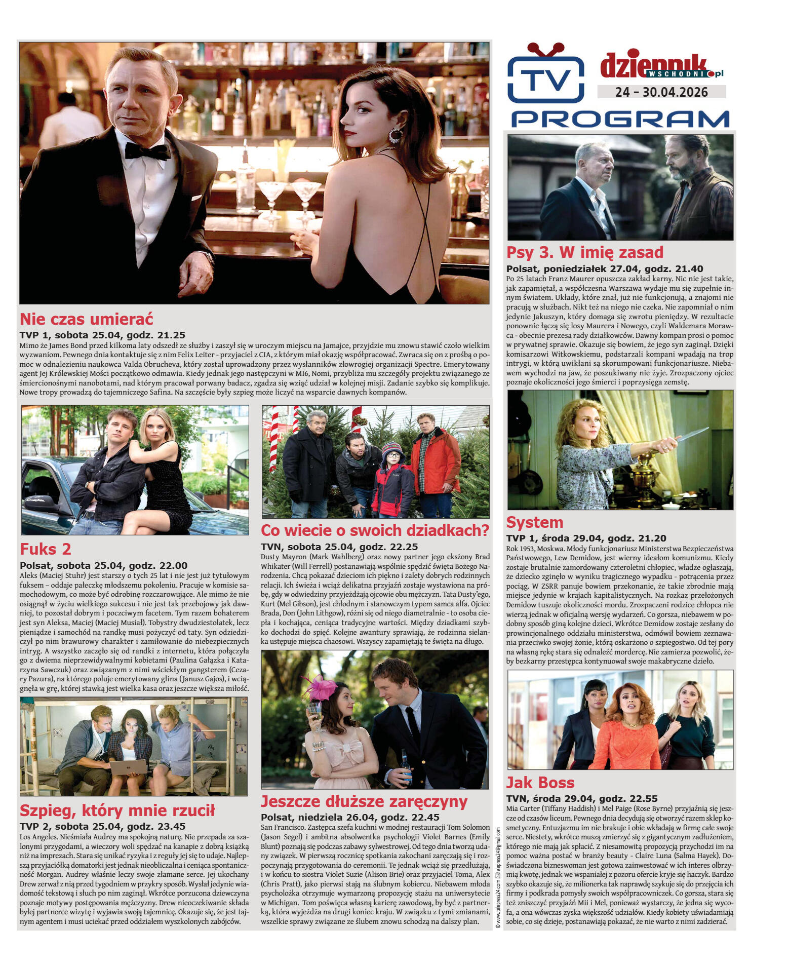 Program TV - strona 1