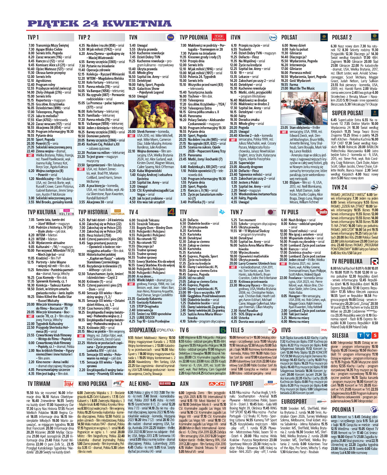 Program TV - strona 2