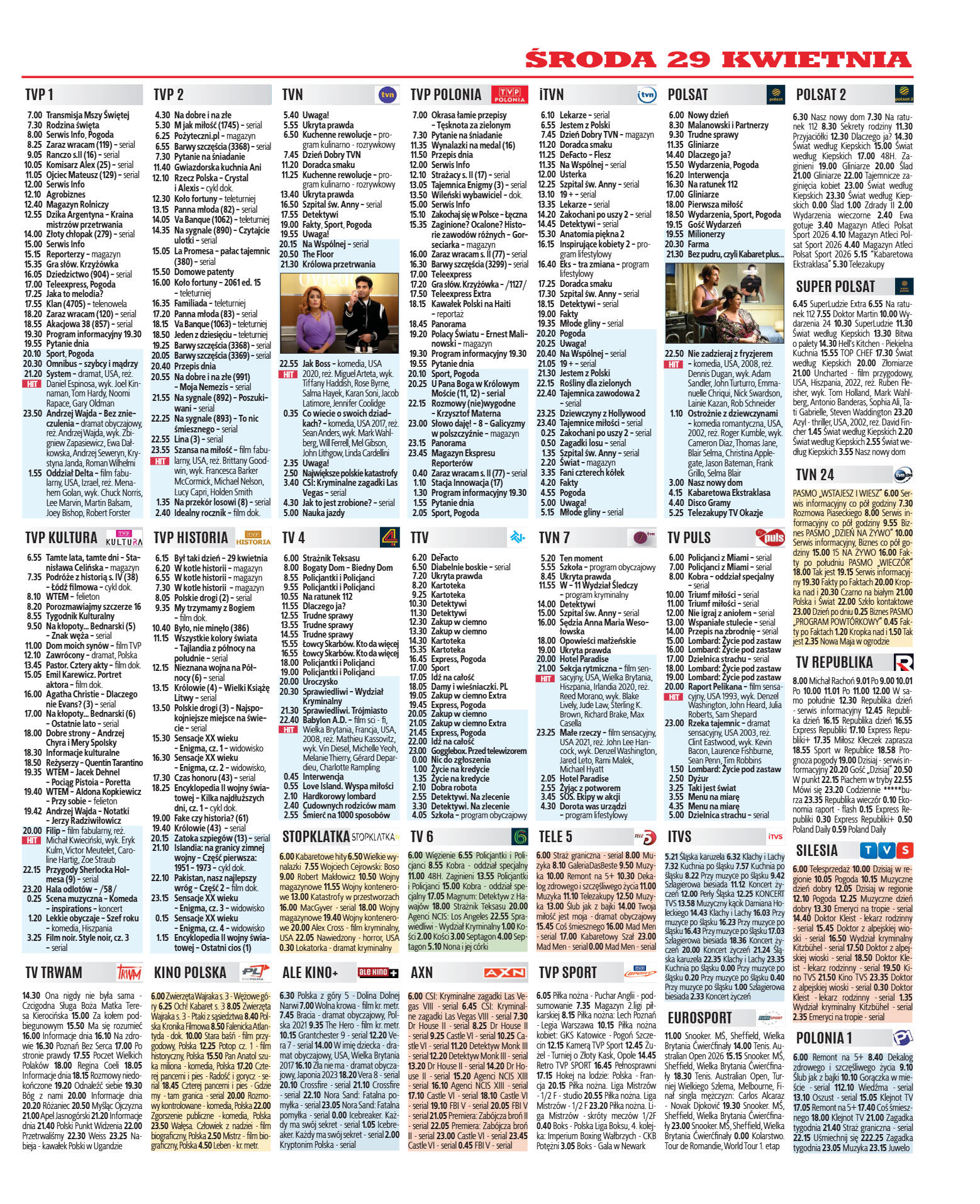 Program TV - strona 7