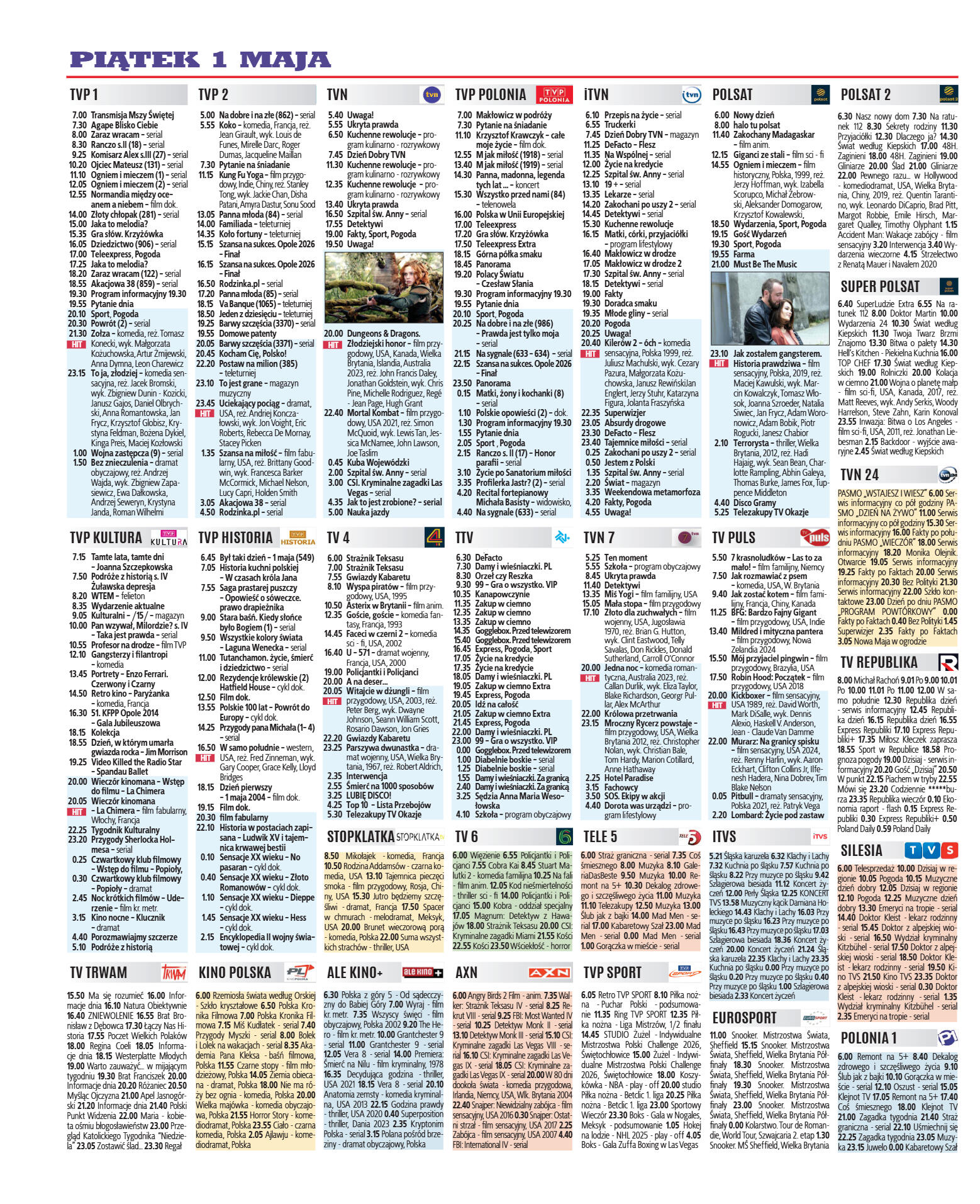 Program TV - strona 2