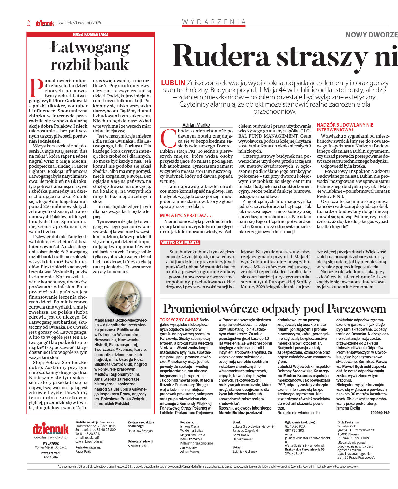 Wydanie główne - strona 2