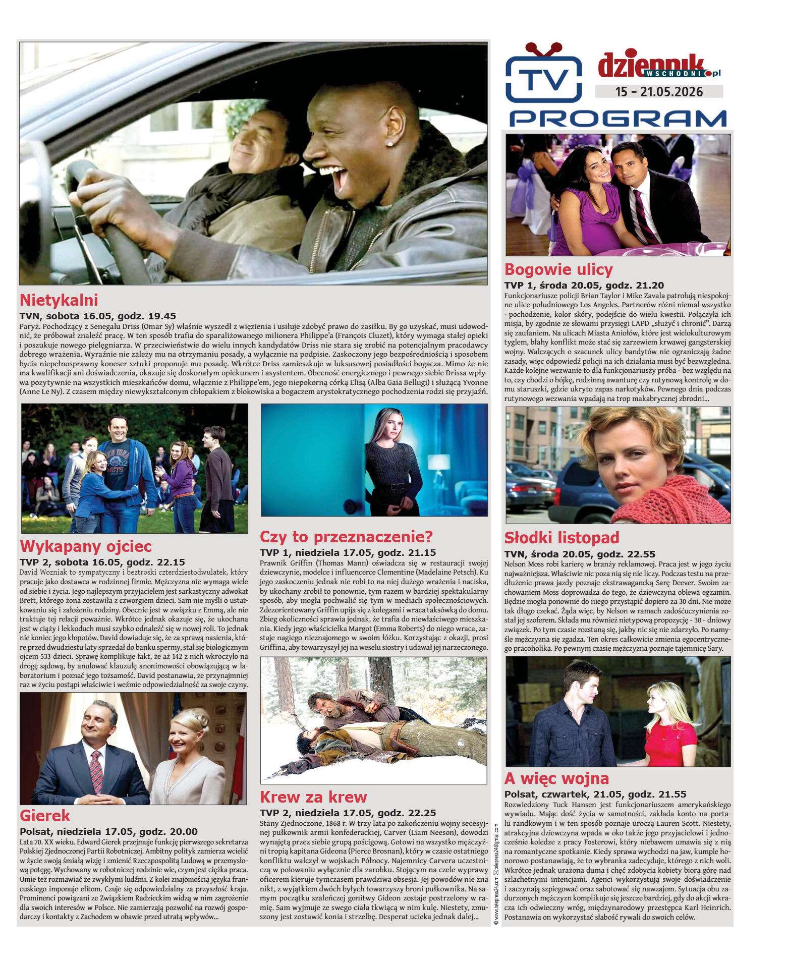 Program TV - strona 1