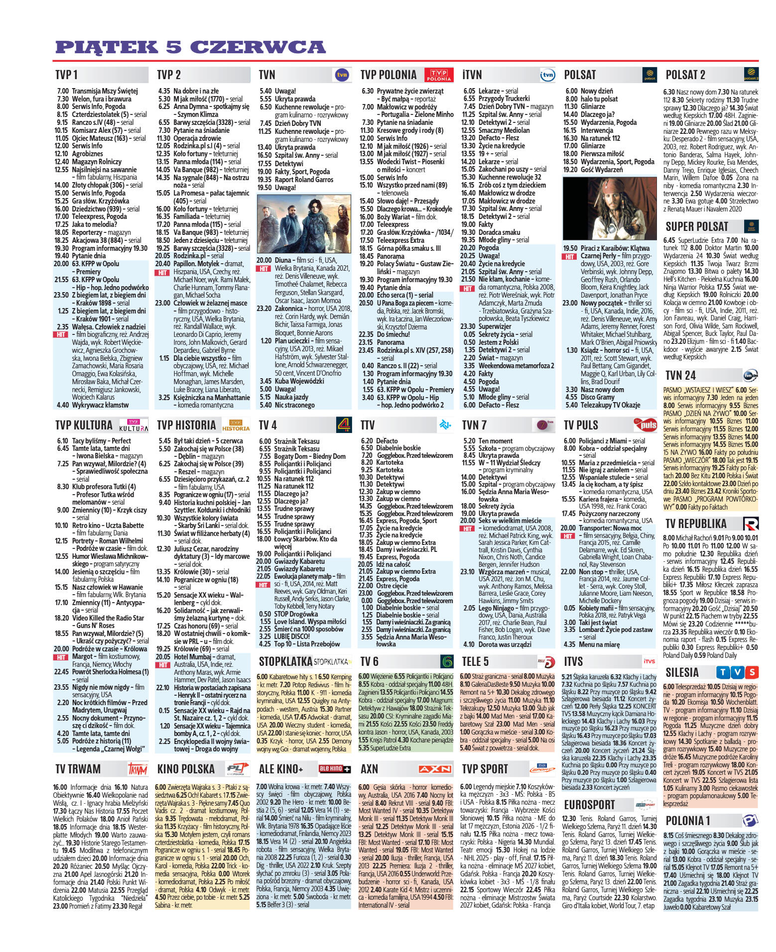 Program TV - strona 2