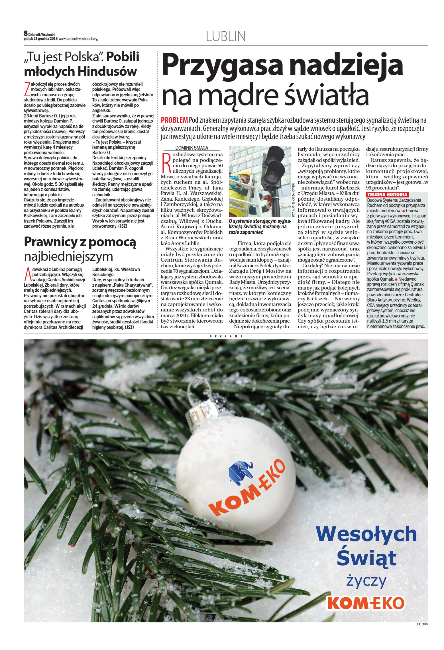 Dziennik Wschodni - wydanie świąteczne - strona 8