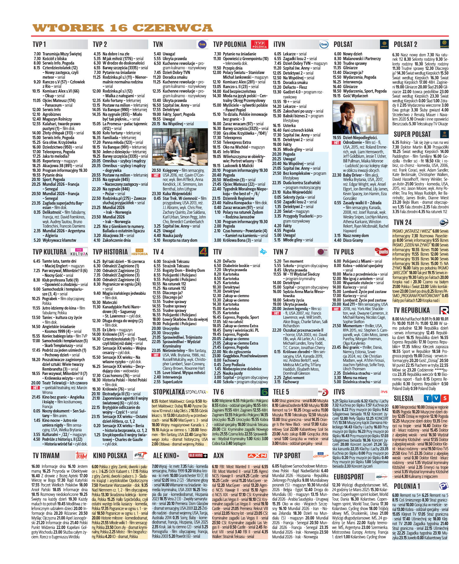 Program TV - strona 6