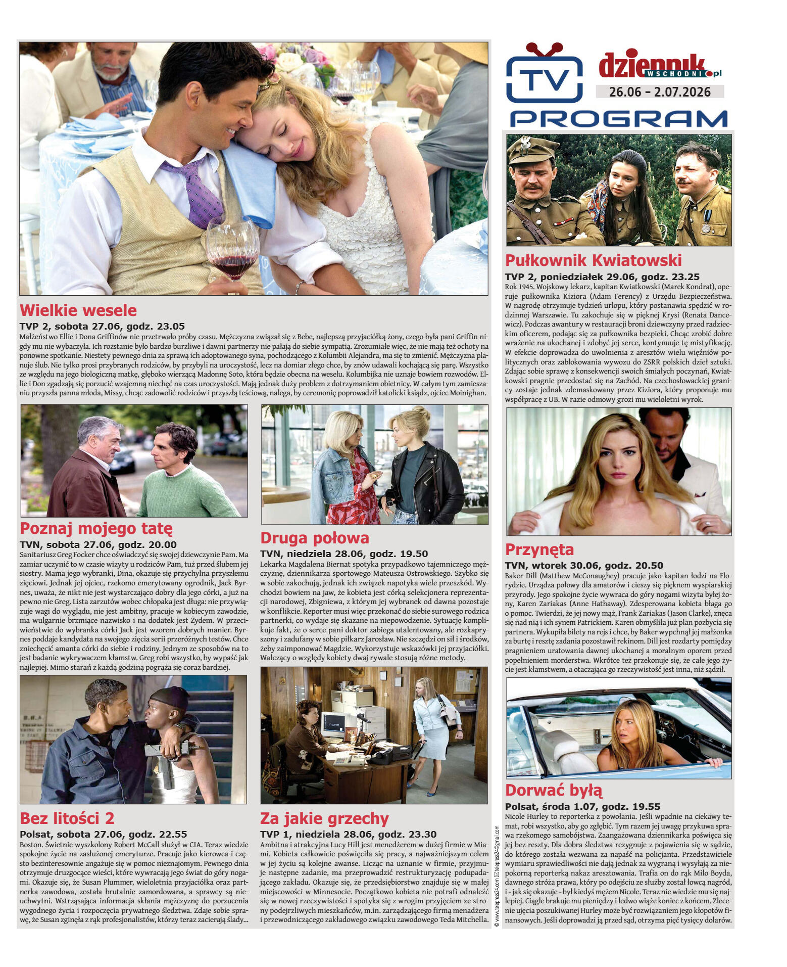 Program TV - strona 1