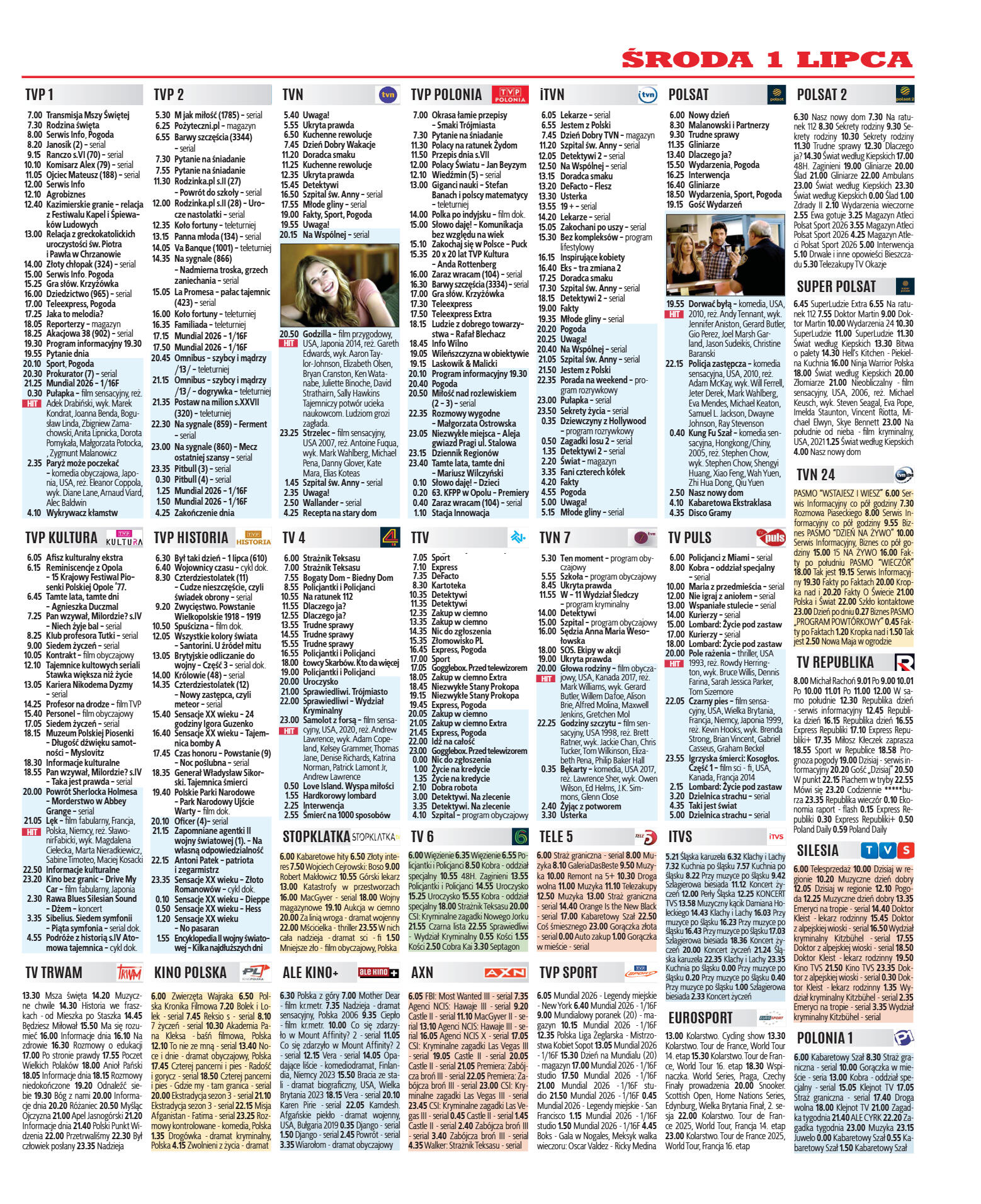 Program TV - strona 7