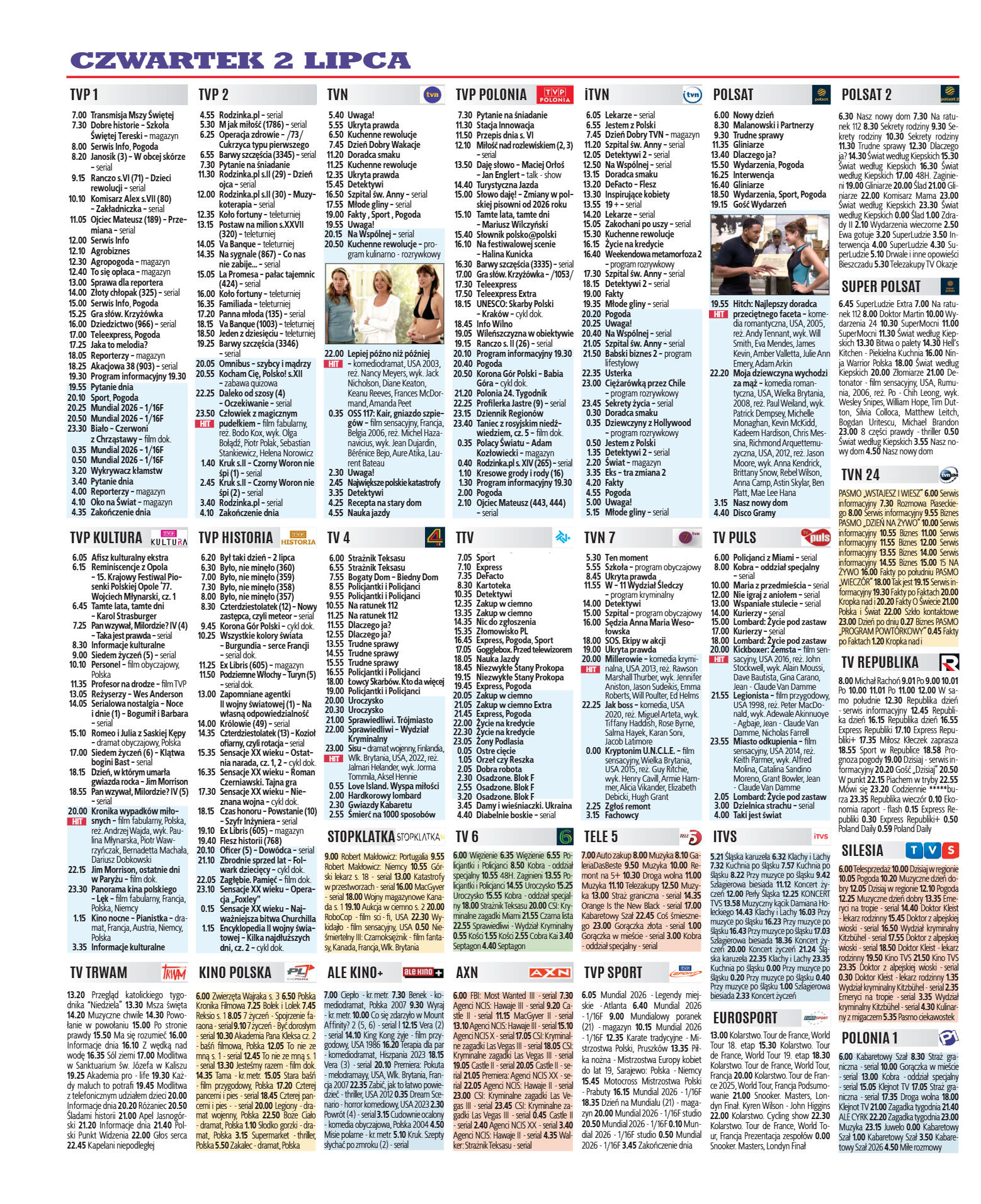 Program TV - strona 8
