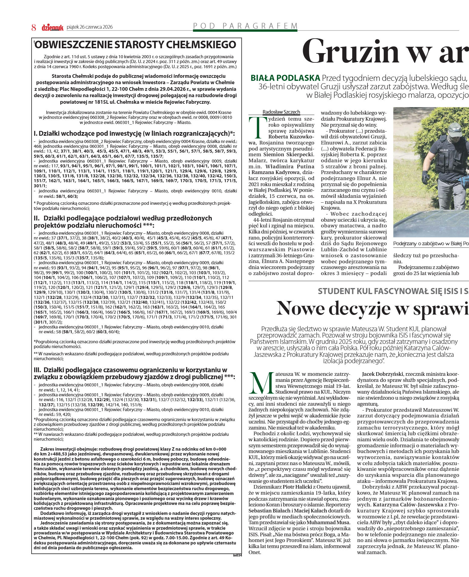Wydanie główne - strona 8