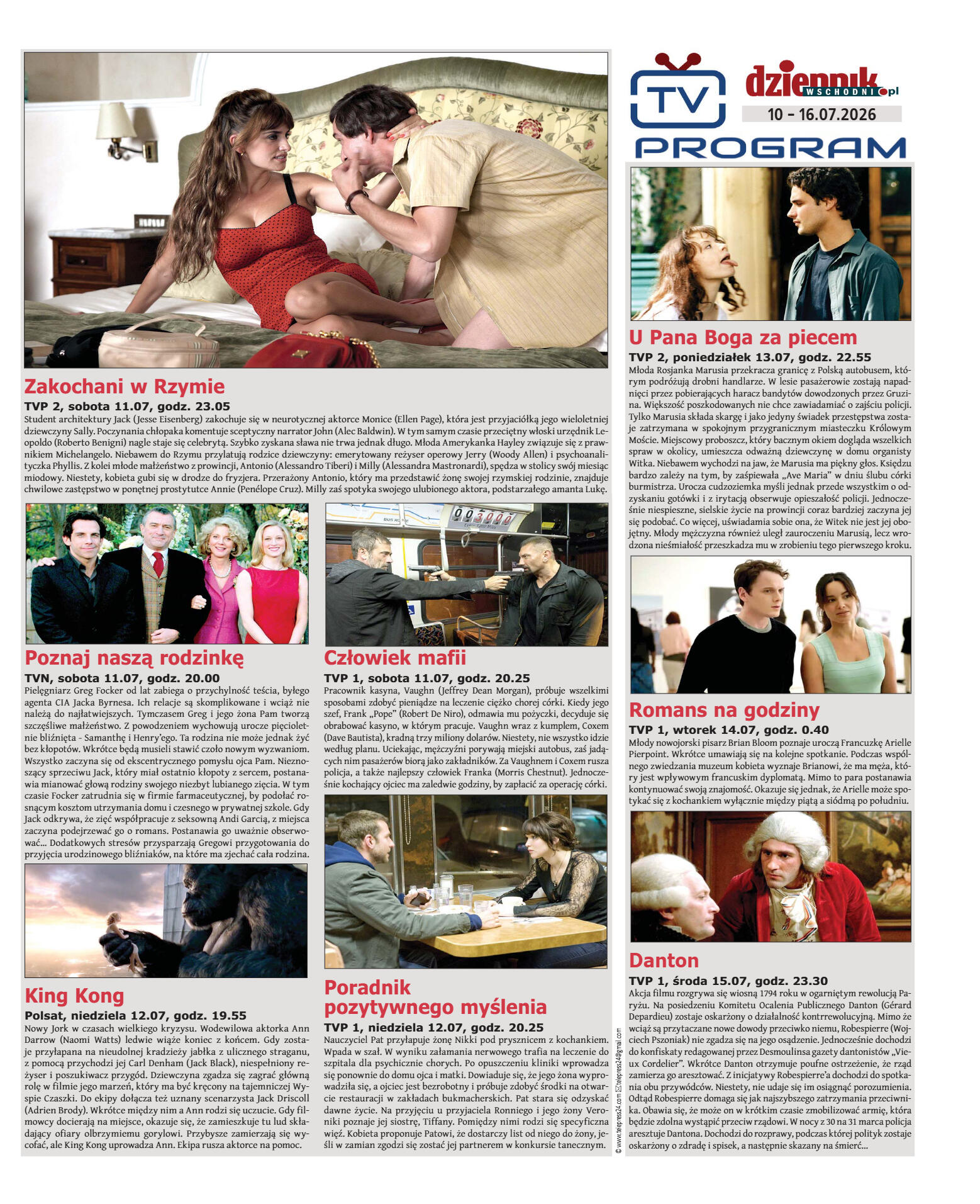 Program TV - strona 1
