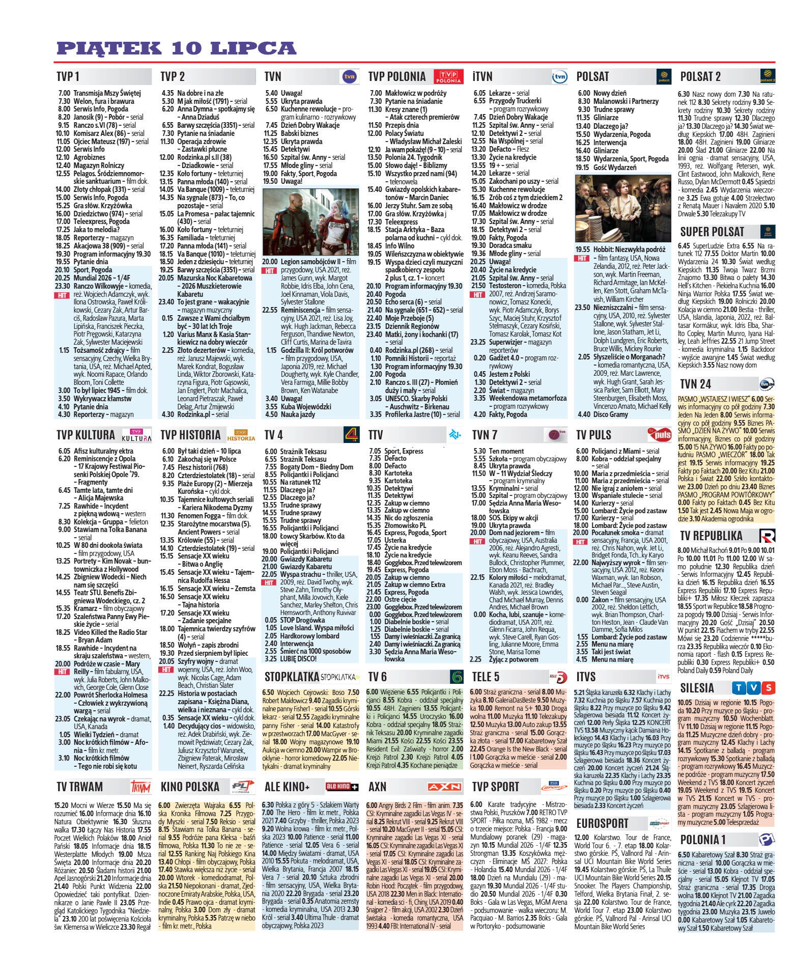 Program TV - strona 2