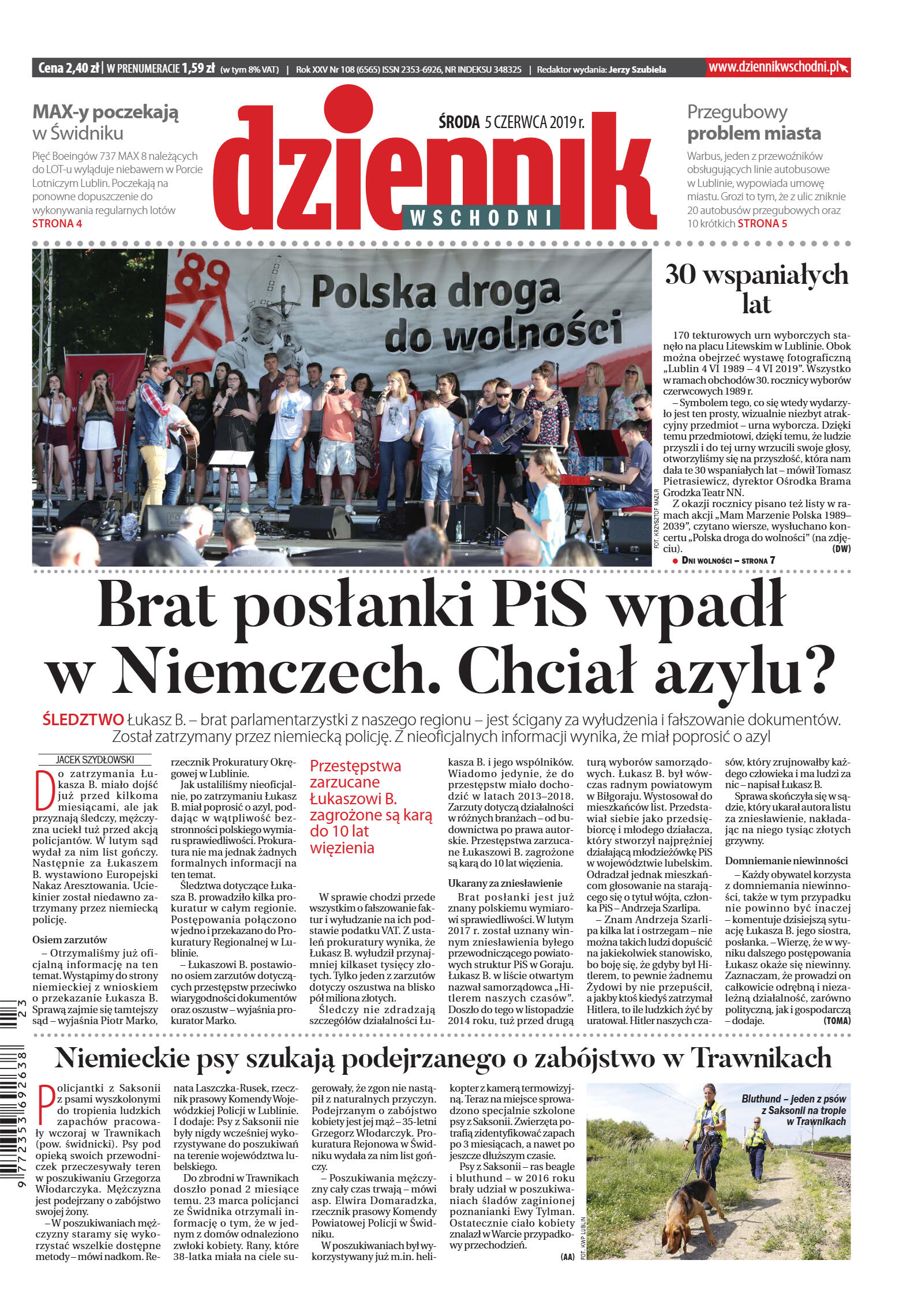 Wydanie główne - strona 1